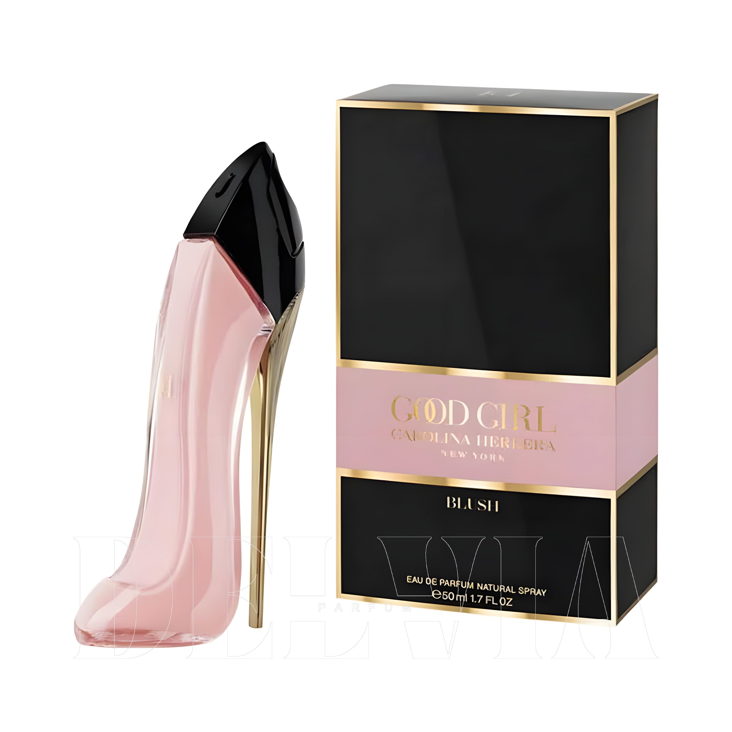 Carolina Herrera Good Girl Blush Edp 3 ml dekant parfüm — kutu ve şişe görseli