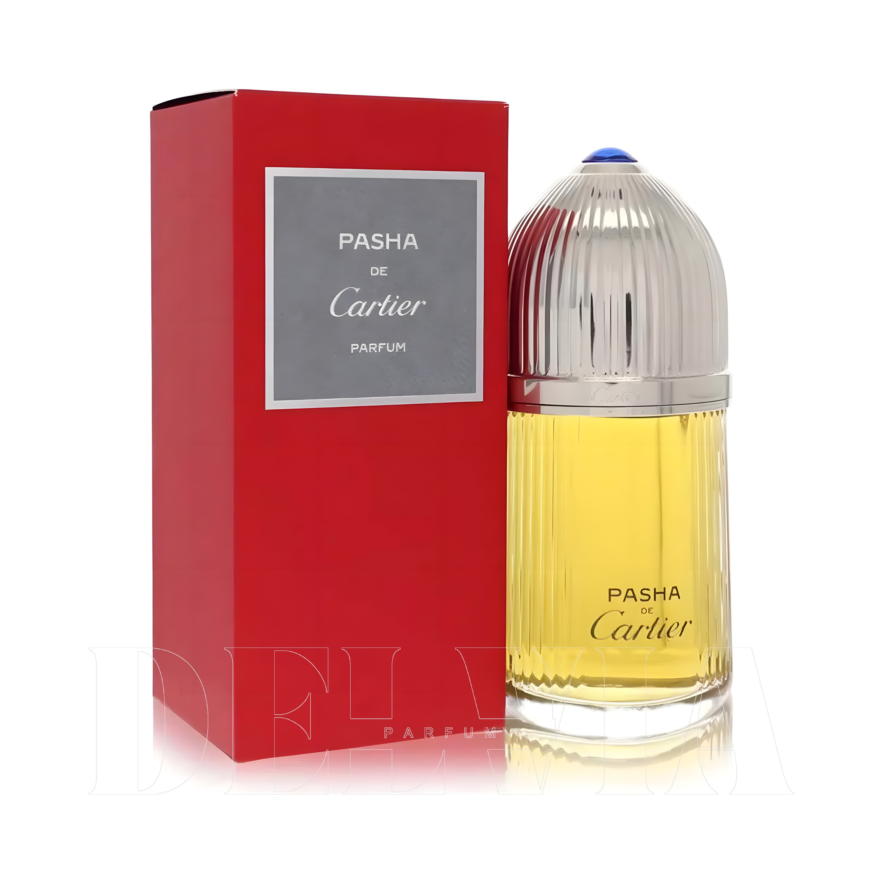 Cartier Pasha Parfum 5 ml dekant parfüm — kutu ve şişe görseli