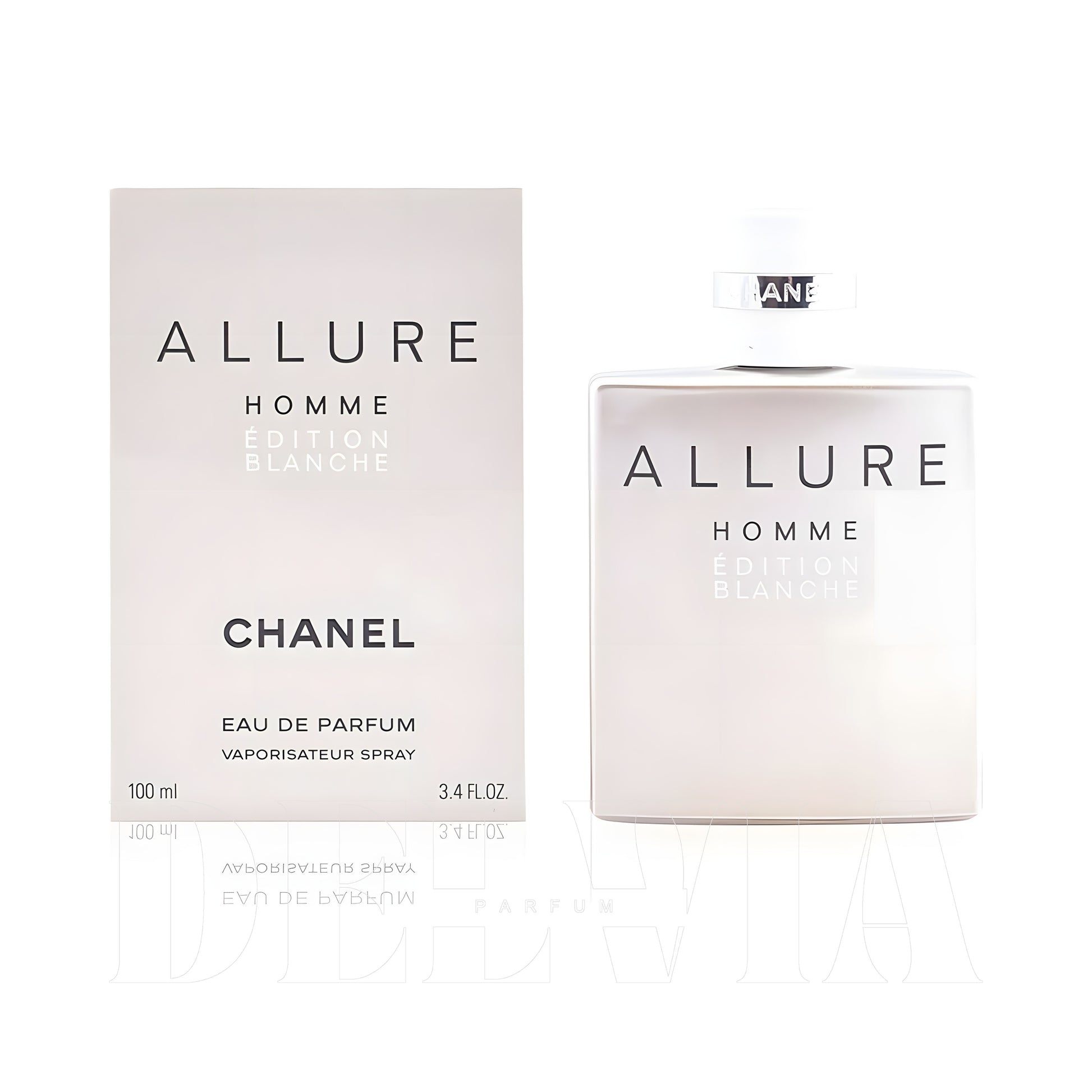Chanel Allure Edition Blanche 5 ml dekant parfüm — kutu ve şişe görseli