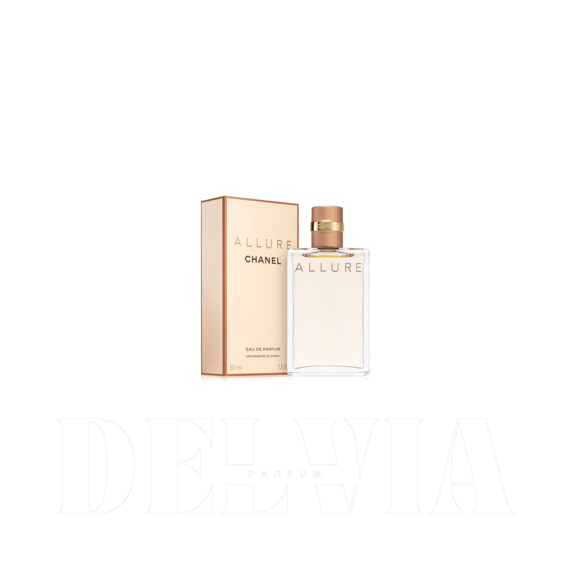 Chanel Allure 1 ml dekant parfüm — kutu ve şişe görseli