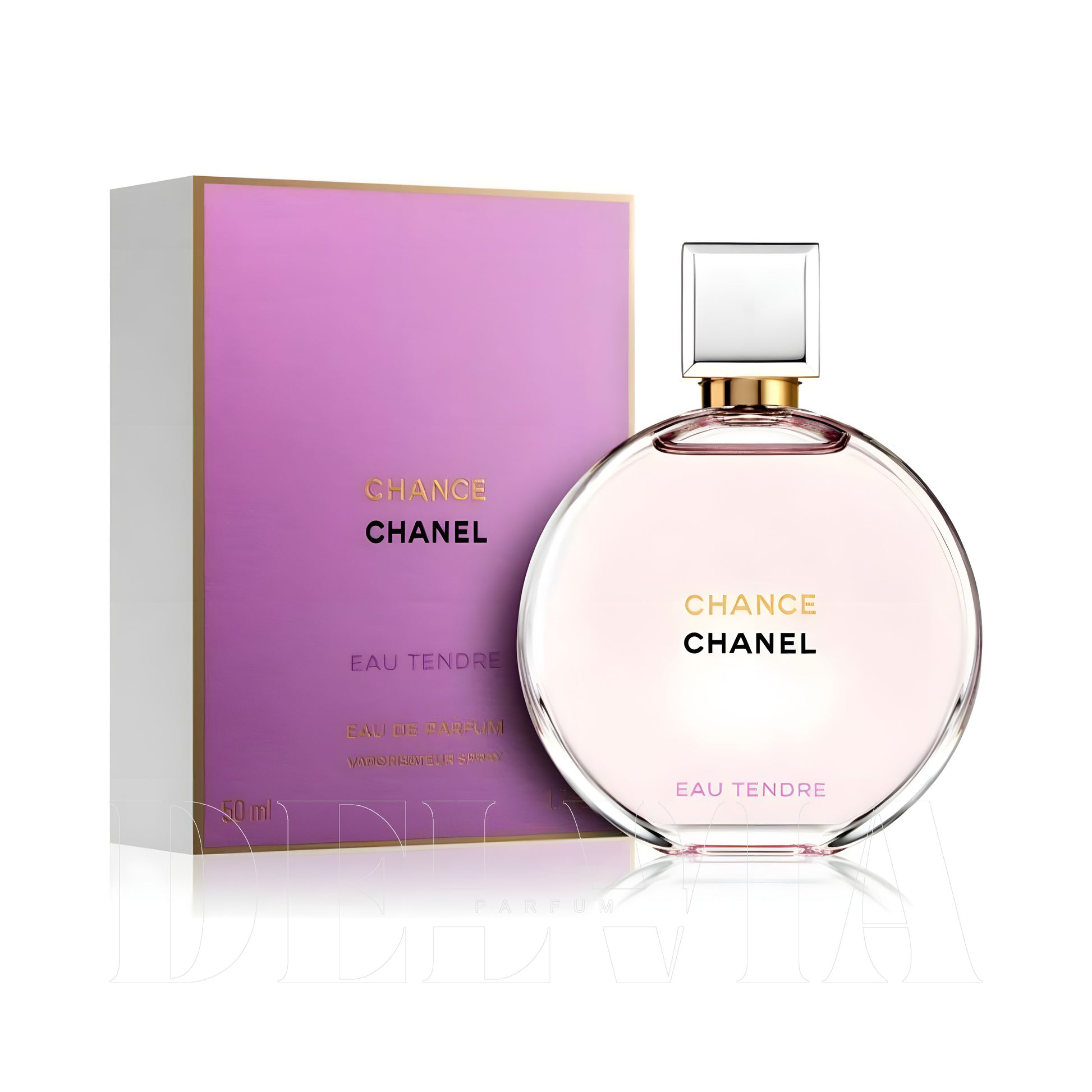Chanel Chance Eau Tendre Tam Boy Parfum — kutu ve şişe görseli