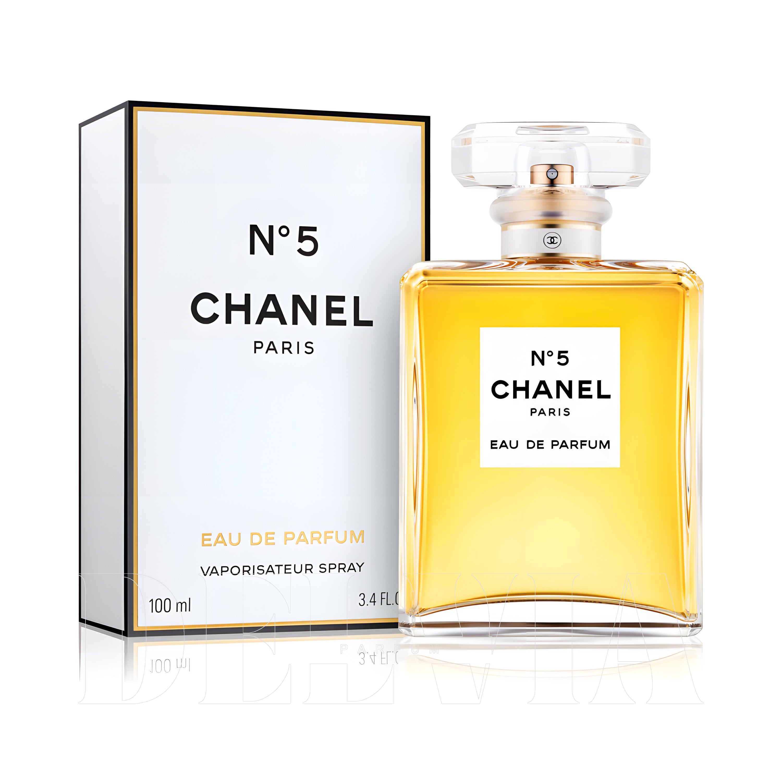 Chanel No 5 10 ml dekant parfüm — kutu ve şişe görseli