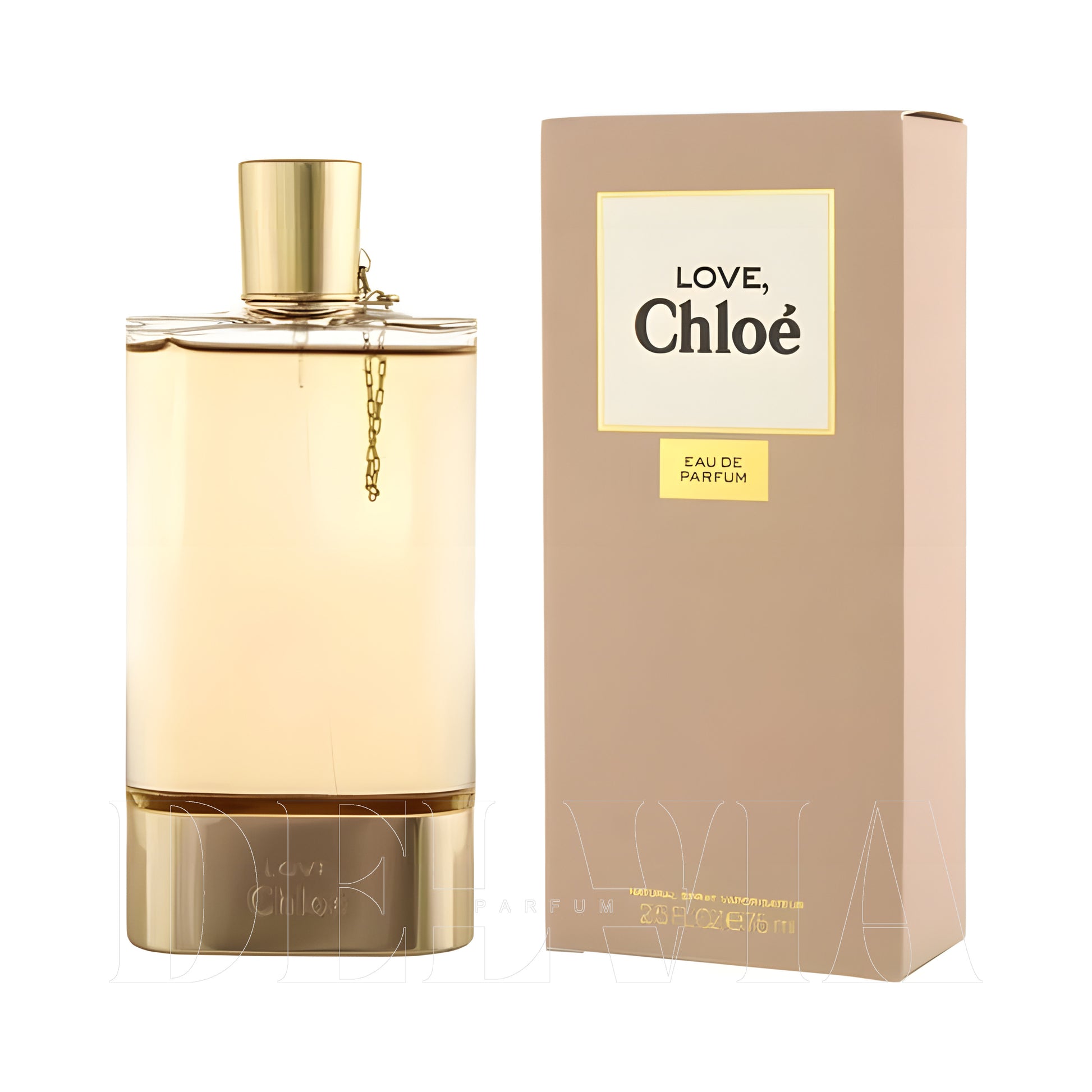 Chloe Love 8 ml dekant parfüm — kutu ve şişe görseli