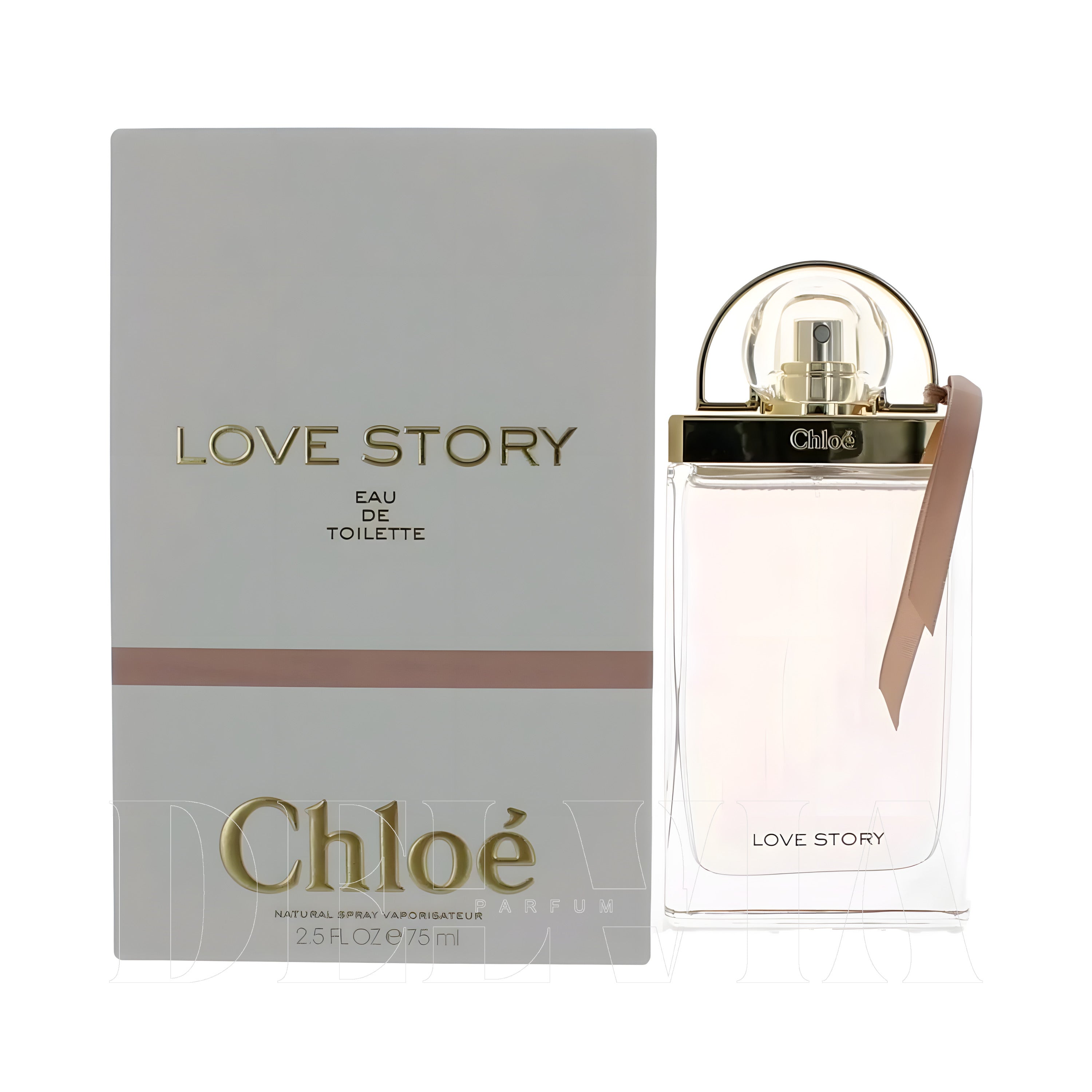Chloe Love Story 10 ml dekant parfüm — kutu ve şişe görseli