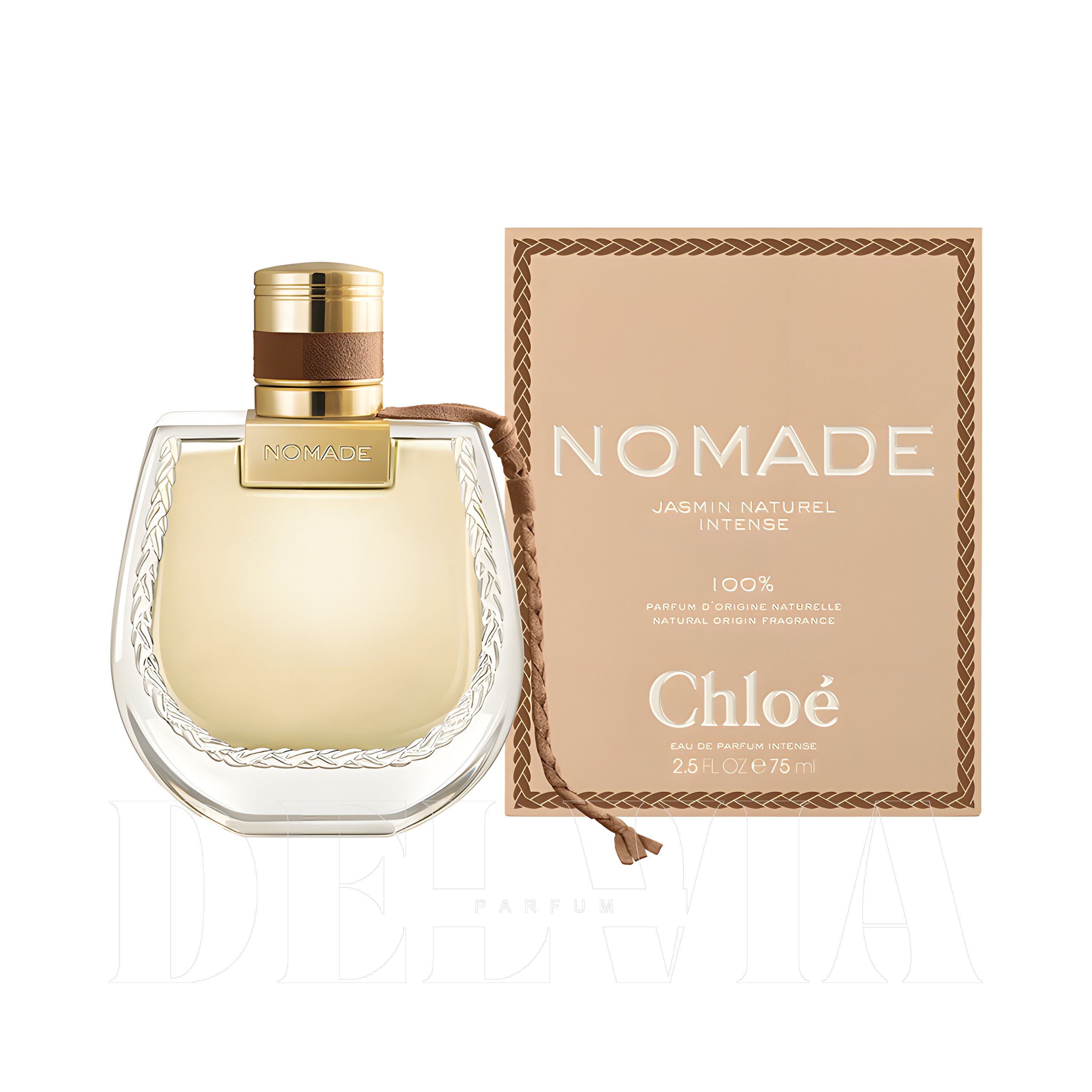 Chloe Nomade Jasmin Naturel Intense Katı Parfum — kutu ve şişe görseli