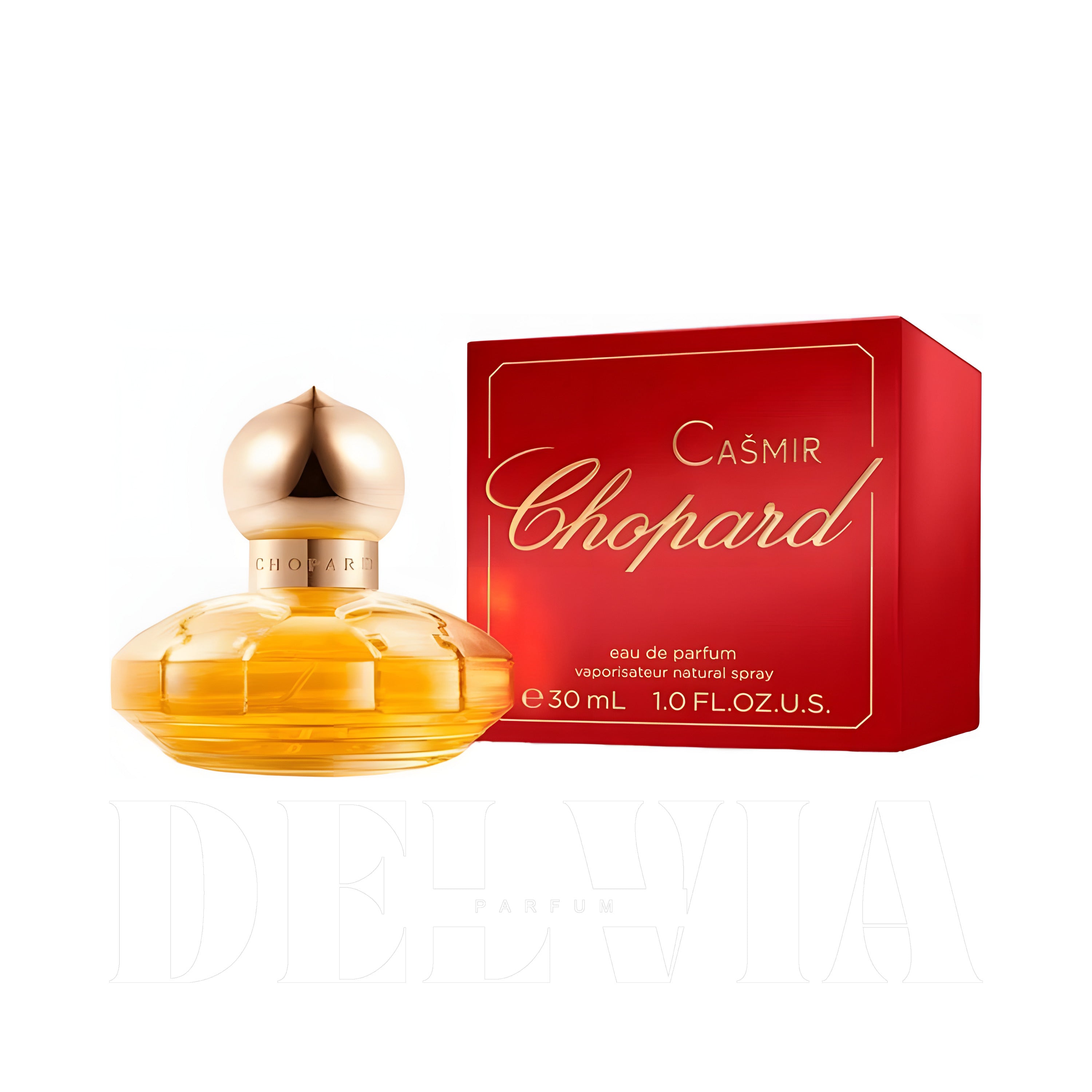 Chopard Casmir 5 ml dekant parfüm — kutu ve şişe görseli