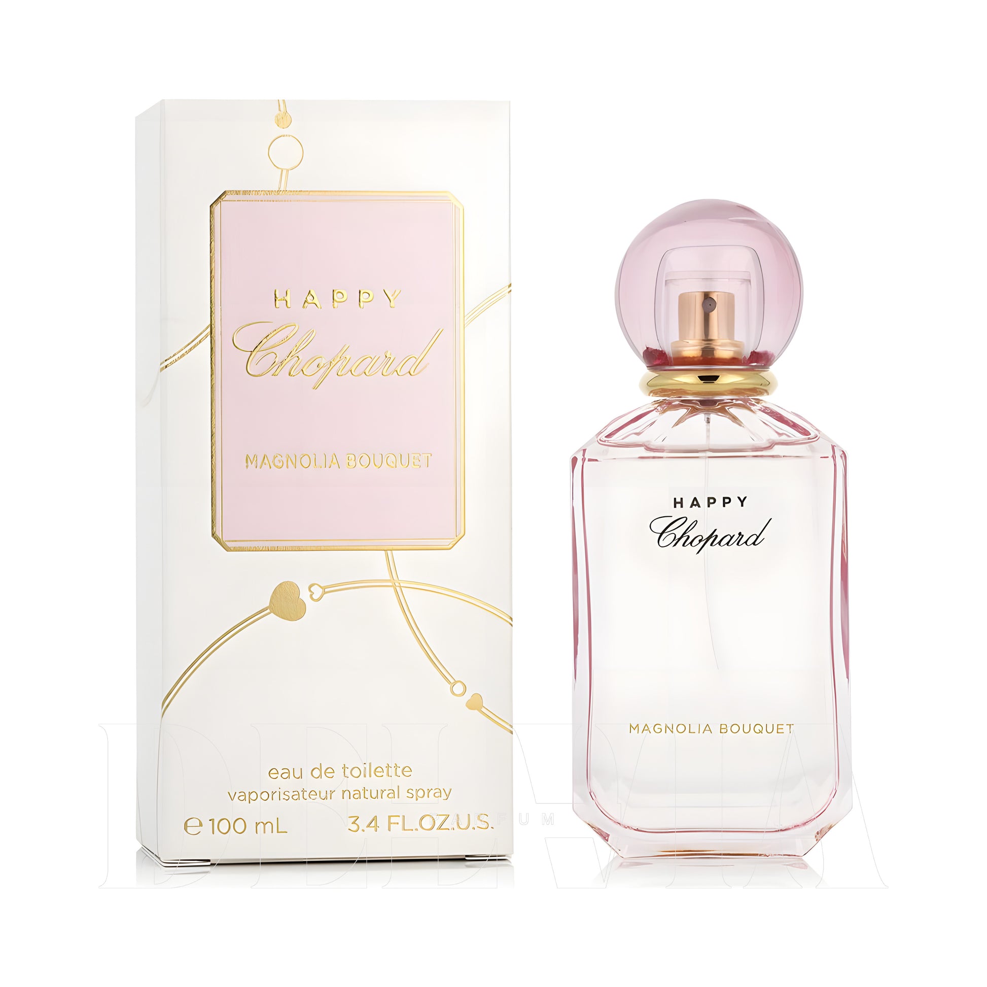 Chopard Happy Magnolia Bouquet 8 ml dekant parfüm — kutu ve şişe görseli
