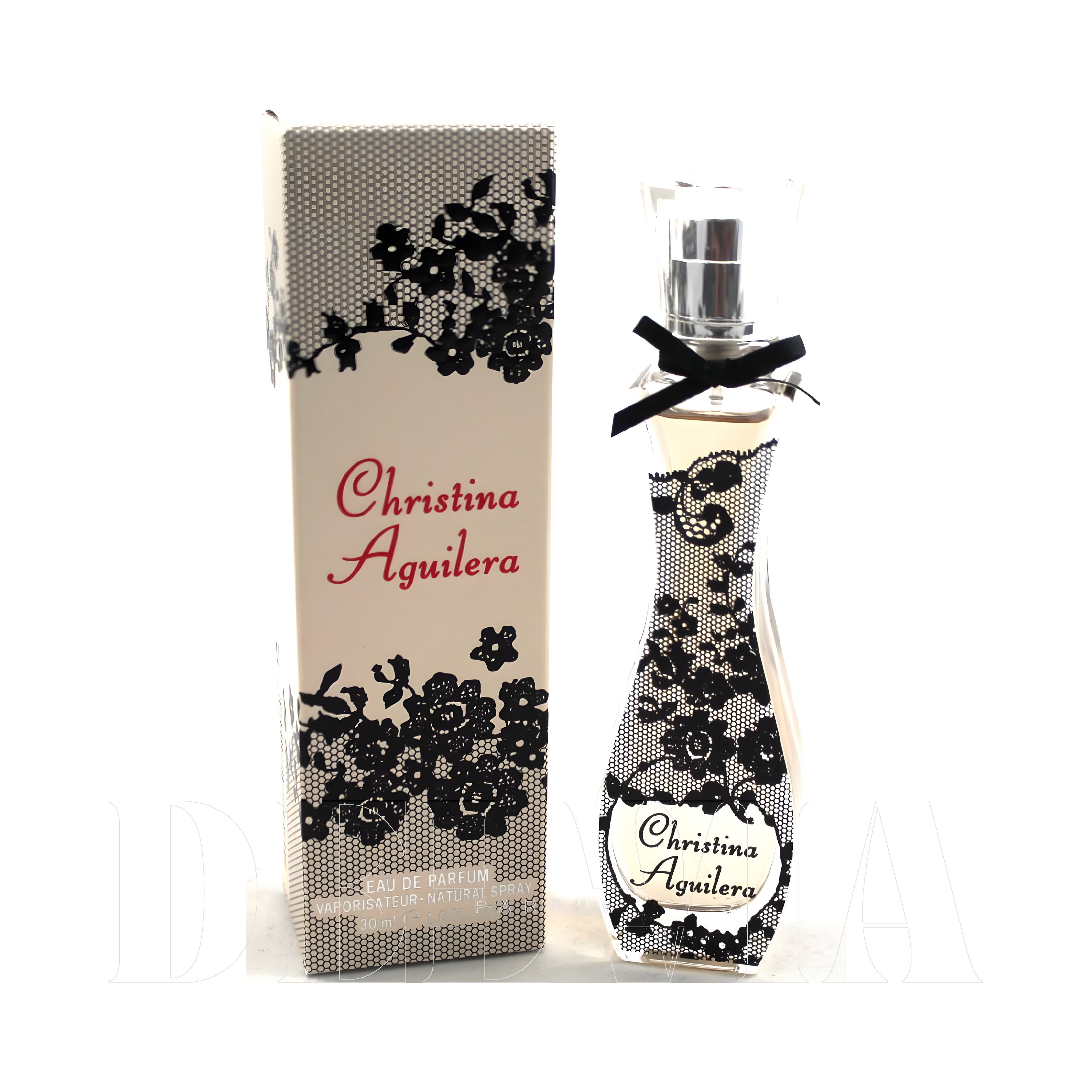 Christina Aguilera Signature 3 ml dekant parfüm — kutu ve şişe görseli