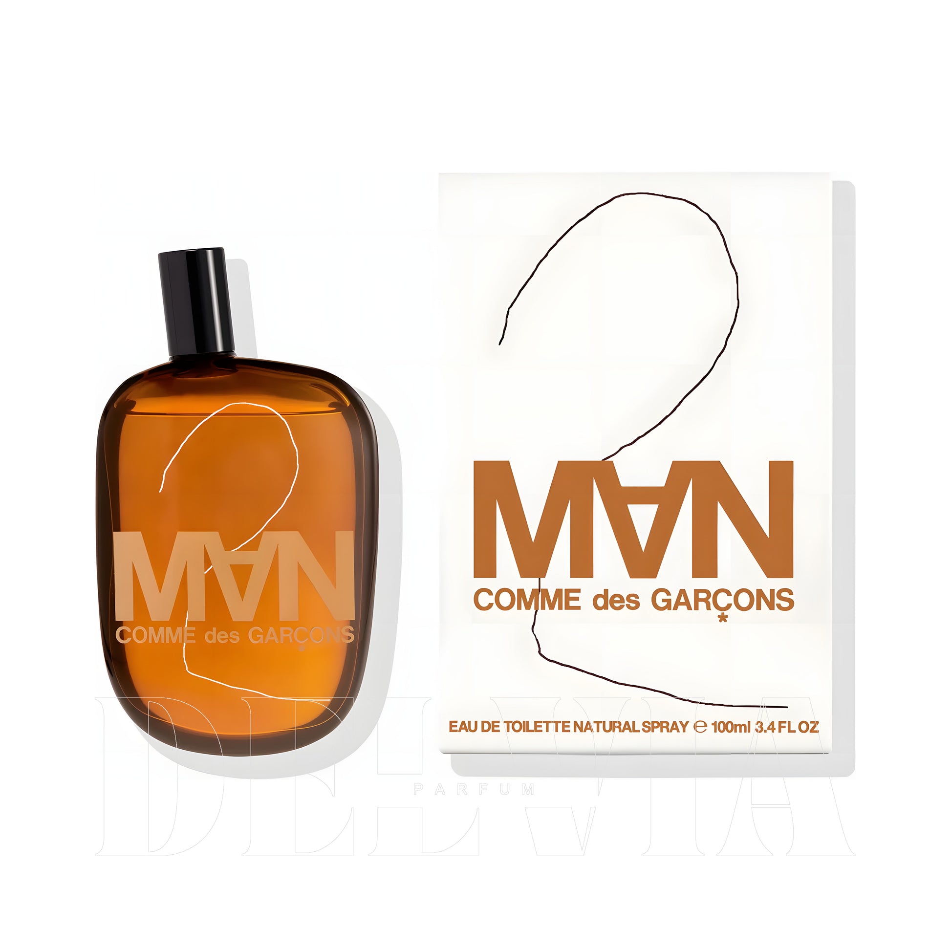 Comme Des Garcons 2 Man Edt 2 ml dekant parfüm — şişe görseli