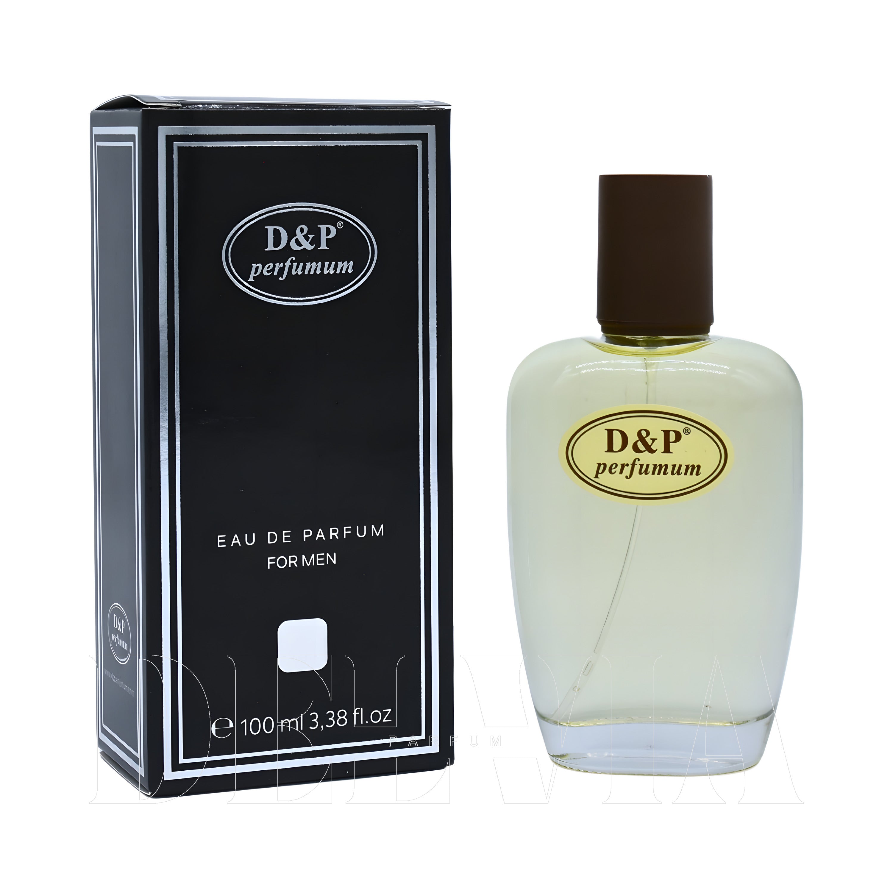 D P Perfumum A1 Erkek 2 ml dekant parfüm — kutu ve şişe görseli