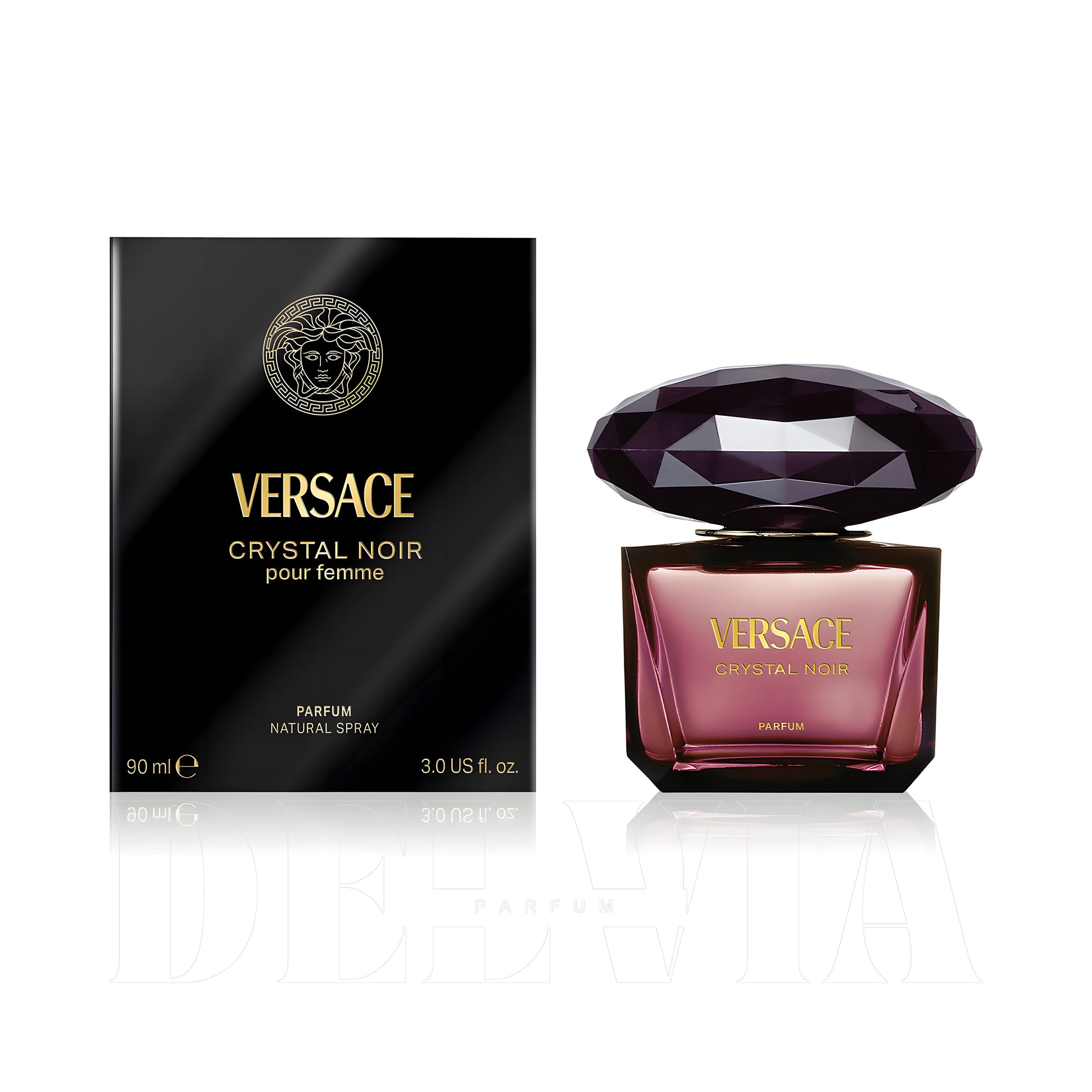 Darkblue Versace Crystal Noir 5 ml dekant parfüm — şişe görseli