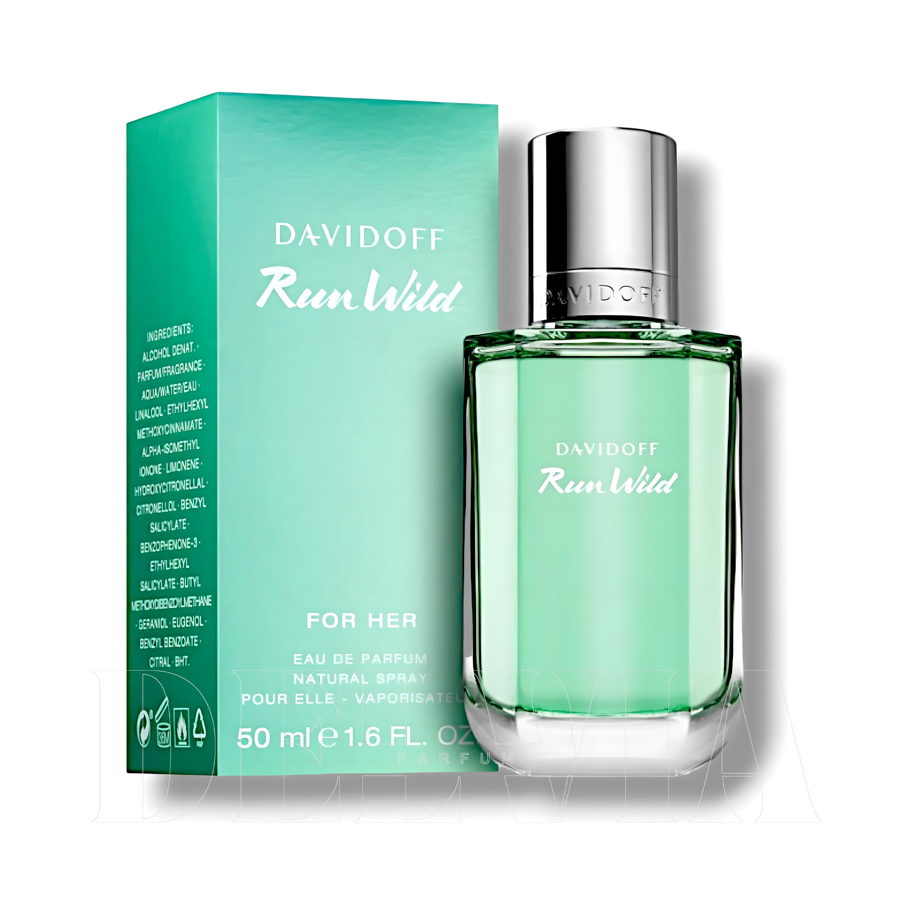 Davidoff Run Wild For Her 15 ml dekant parfüm — şişe görseli