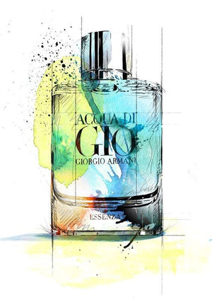 Delvia Parfum pastel illustration 2