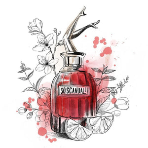 Delvia Parfum pastel illustration 3
