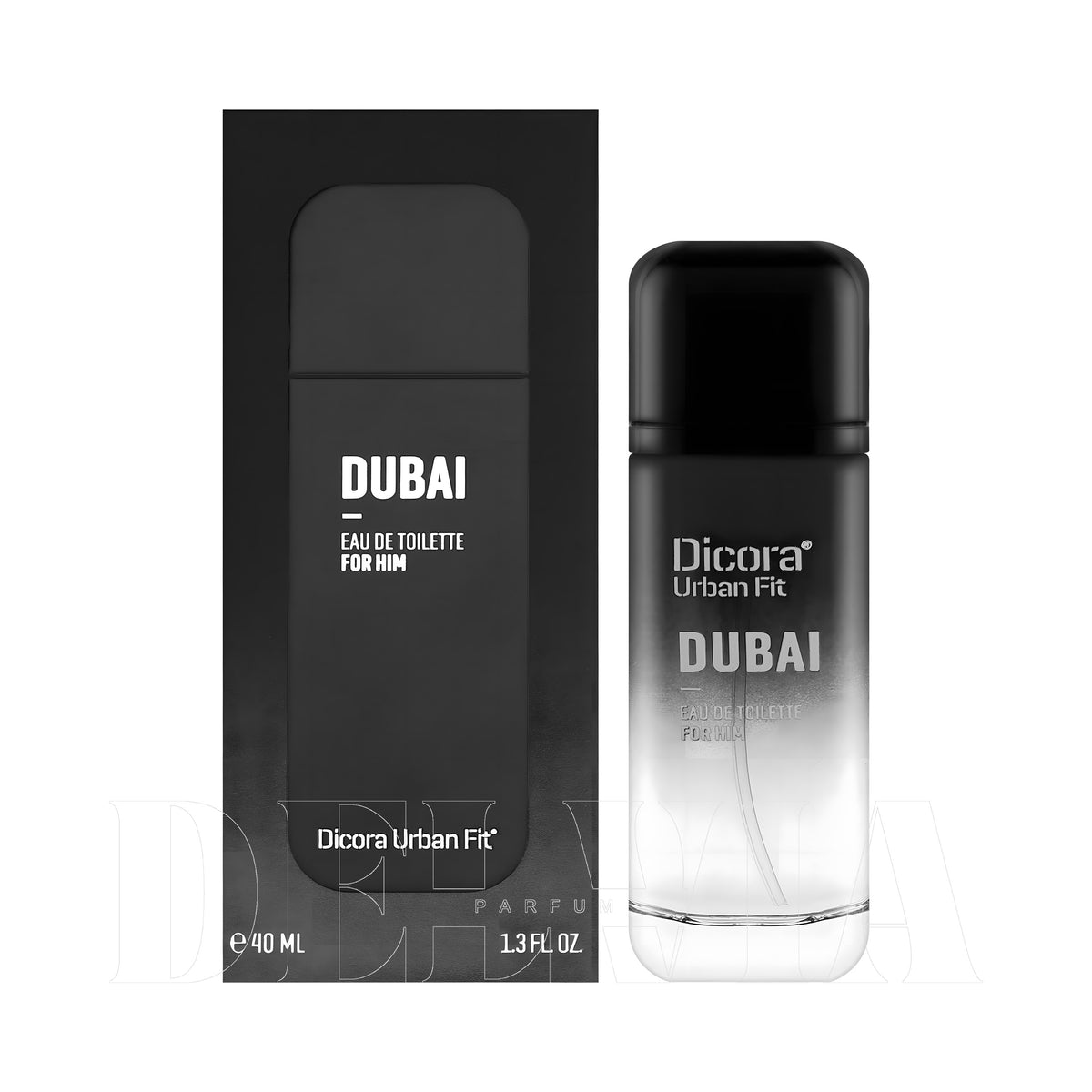 Dicora Urban Fit Dubai Edt Katı Parfum — şişe+kutu görseli