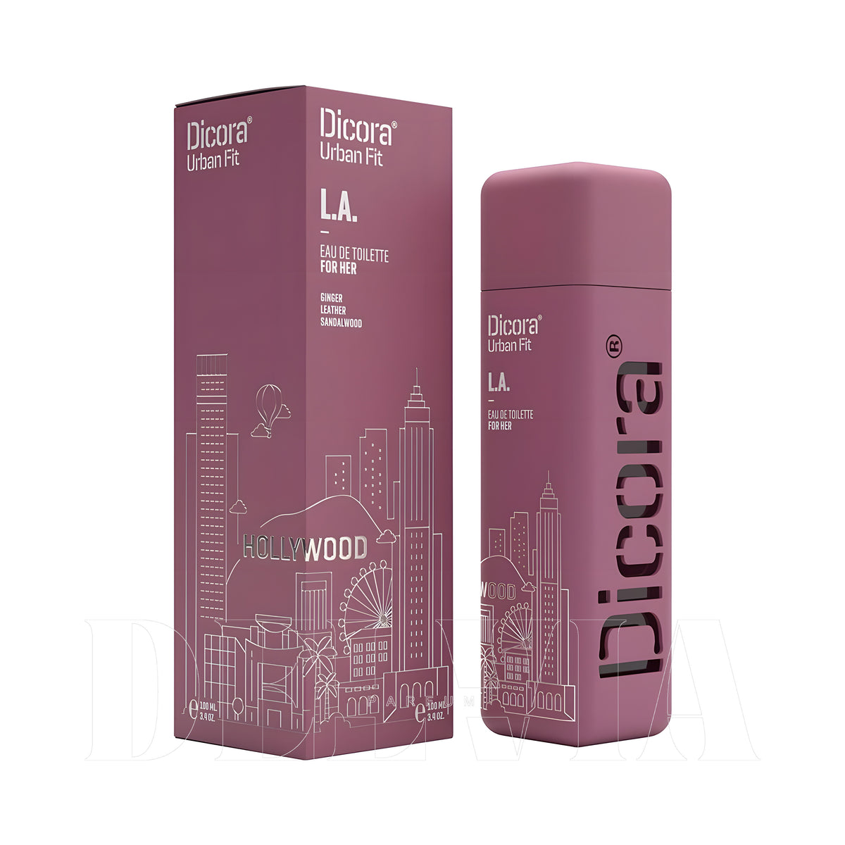 Dicora Urban Fit L A Edt Tam Boy Parfum — kutu ve şişe görseli