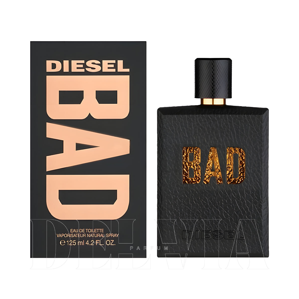 Diesel Bad 2 ml dekant parfüm — kutu ve şişe görseli