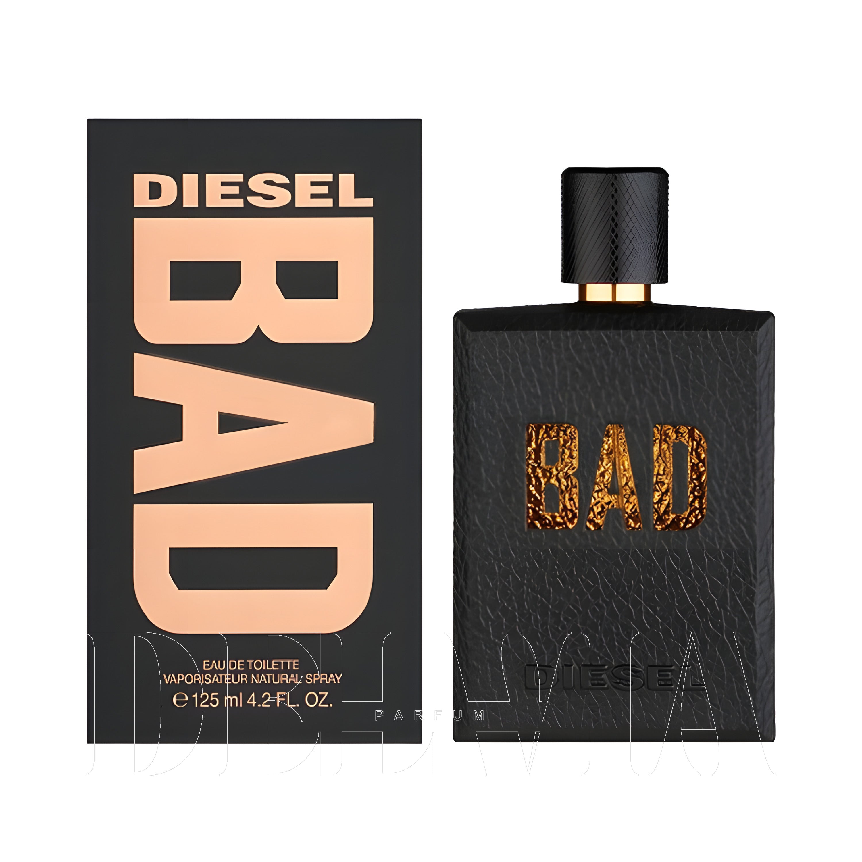 Diesel Bad Katı Parfum — kutu ve şişe görseli