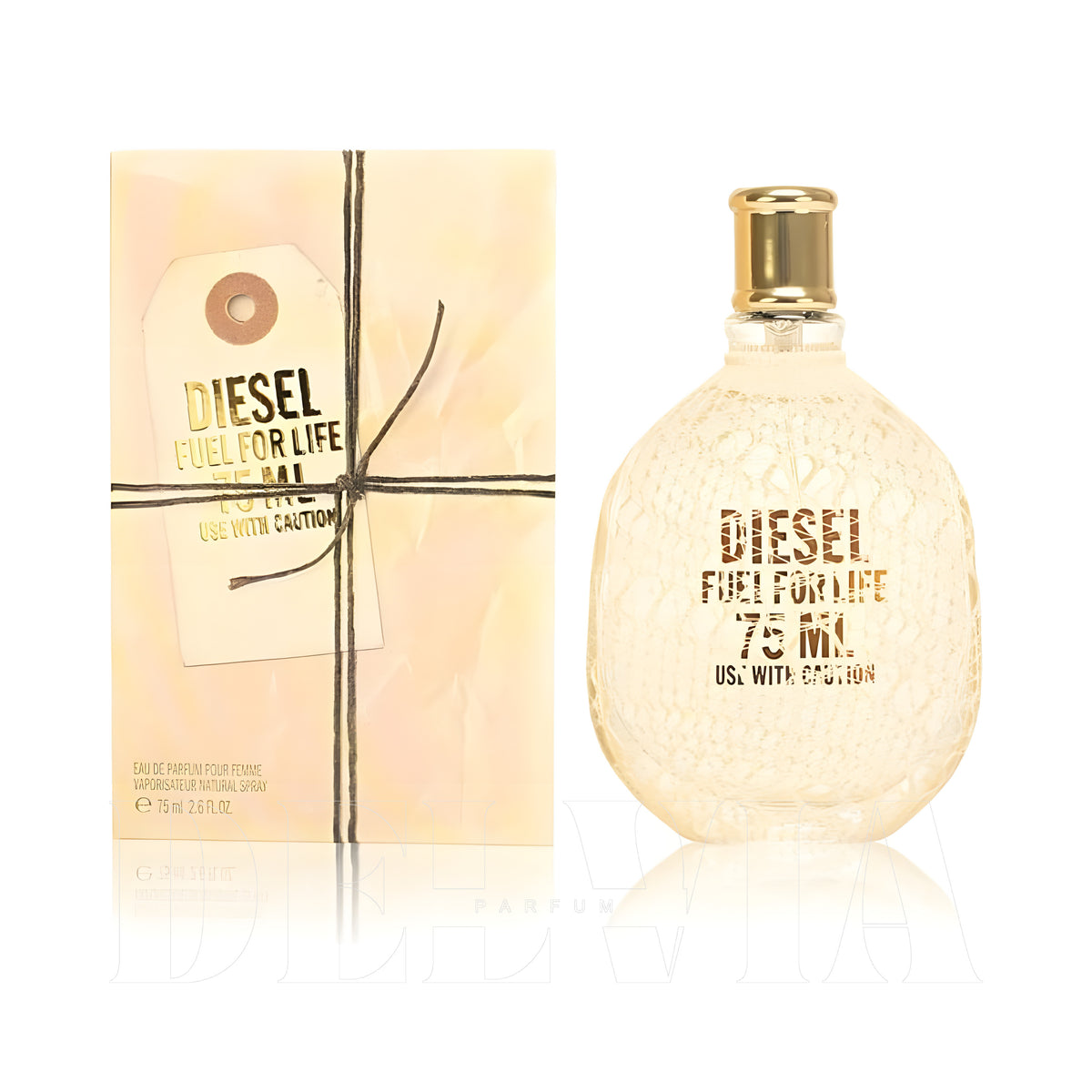 Diesel Fuel For Life Femme Katı Parfum — şişe+kutu görseli