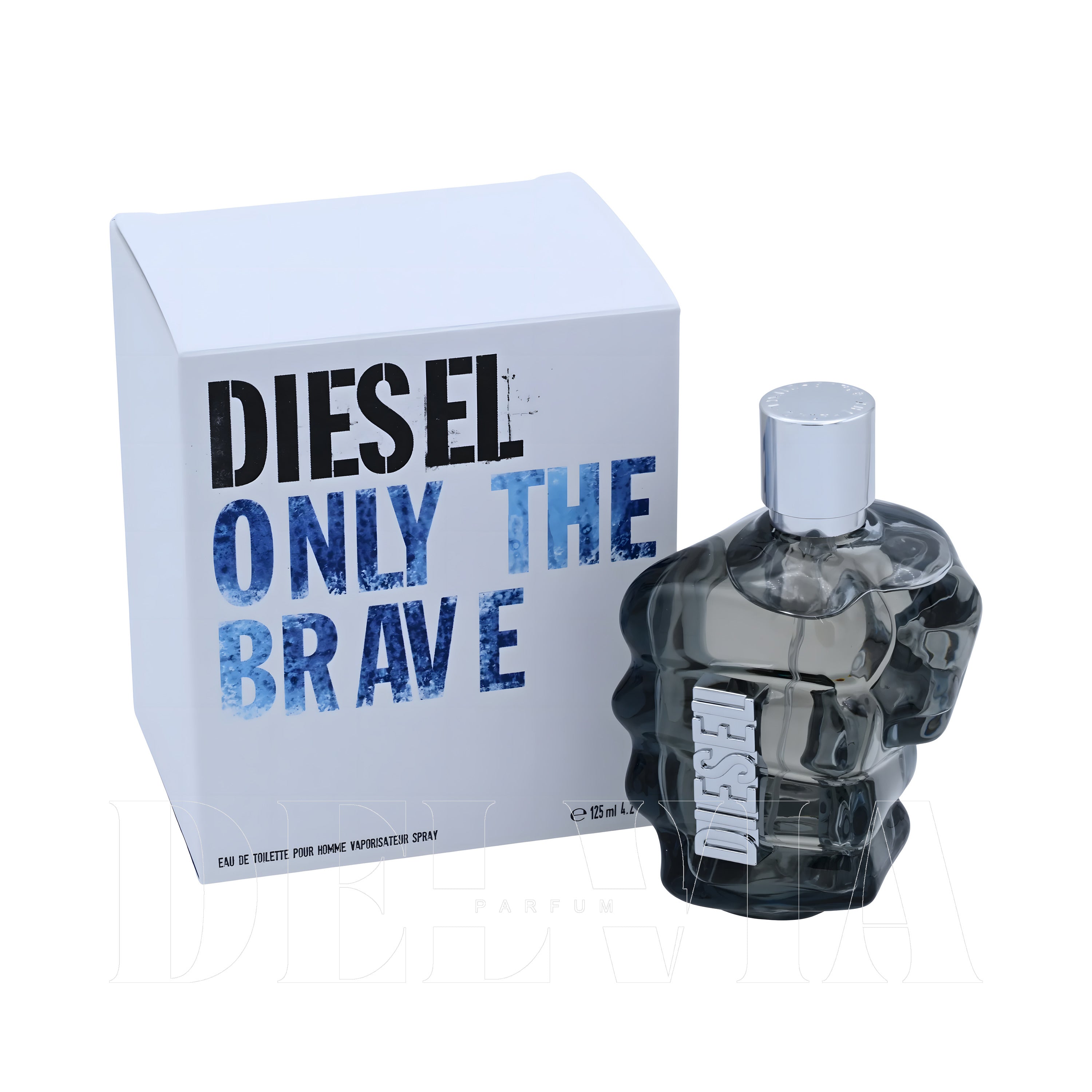 Diesel Only The Brave 3 ml dekant parfüm — kutu ve şişe görseli