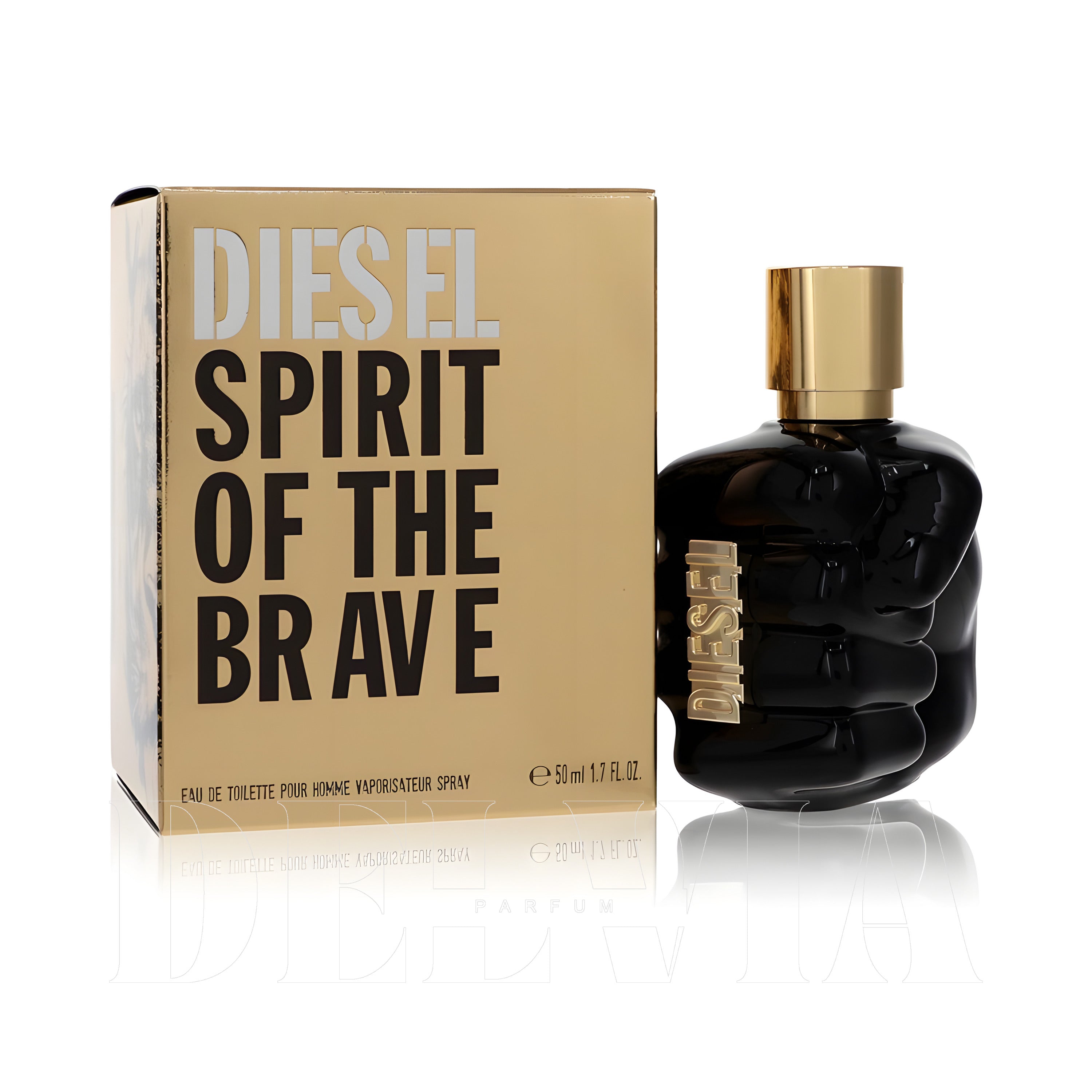 Diesel Spirit Of The Brave Tam Boy Parfum — kutu ve şişe görseli