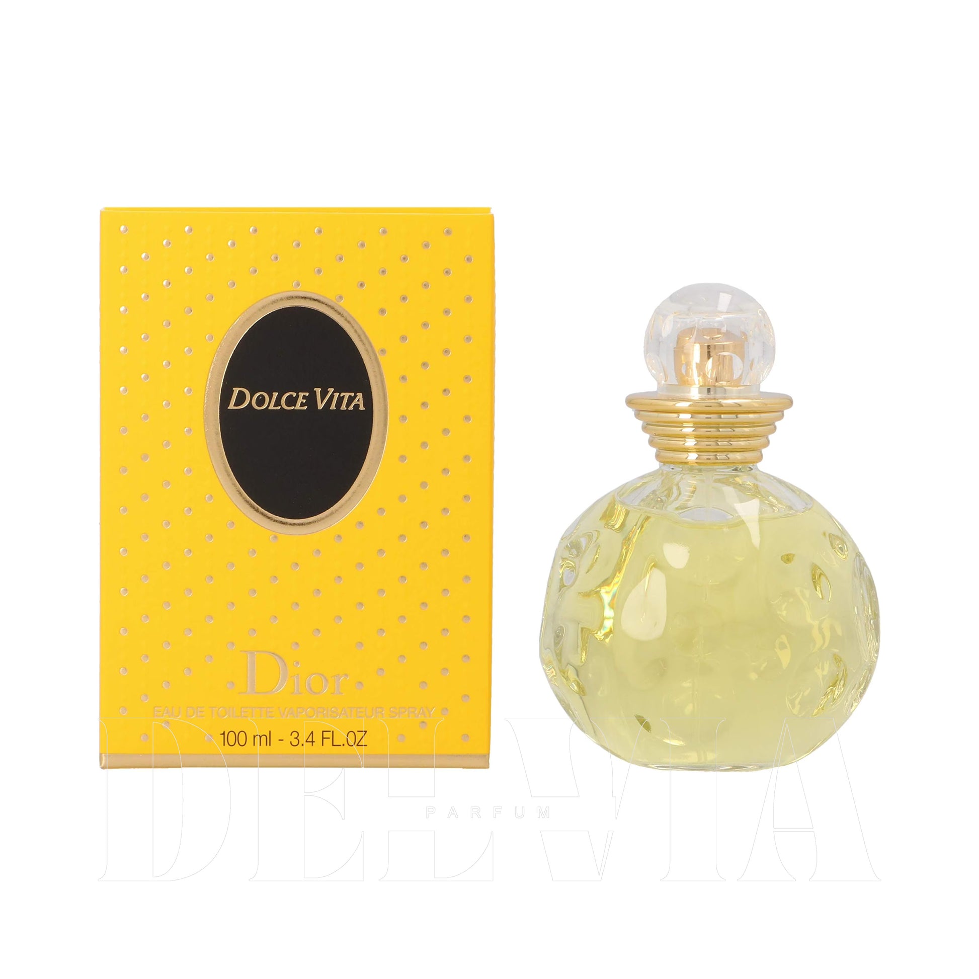 Dior Dolce Vita 2 ml dekant parfüm — kutu ve şişe görseli