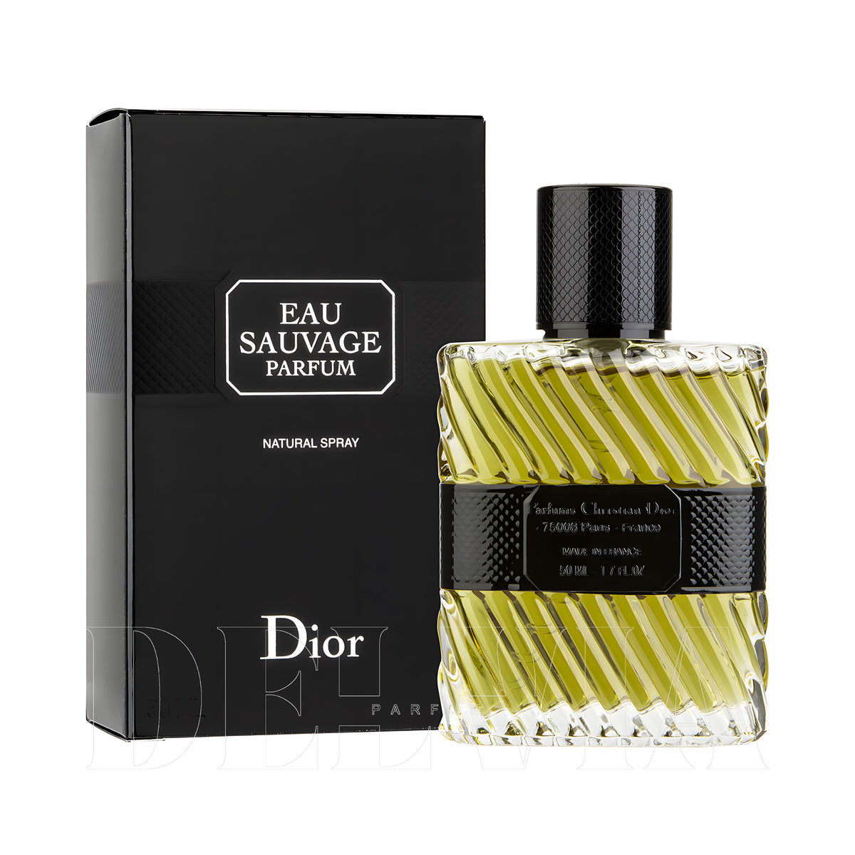 Dior Eau Sauvage 2 ml dekant parfüm — şişe+kutu görseli