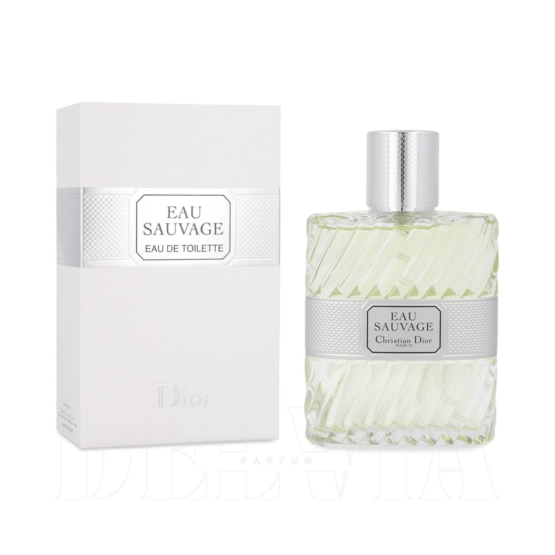 Dior Eau Sauvage 1 ml dekant parfüm — kutu ve şişe görseli