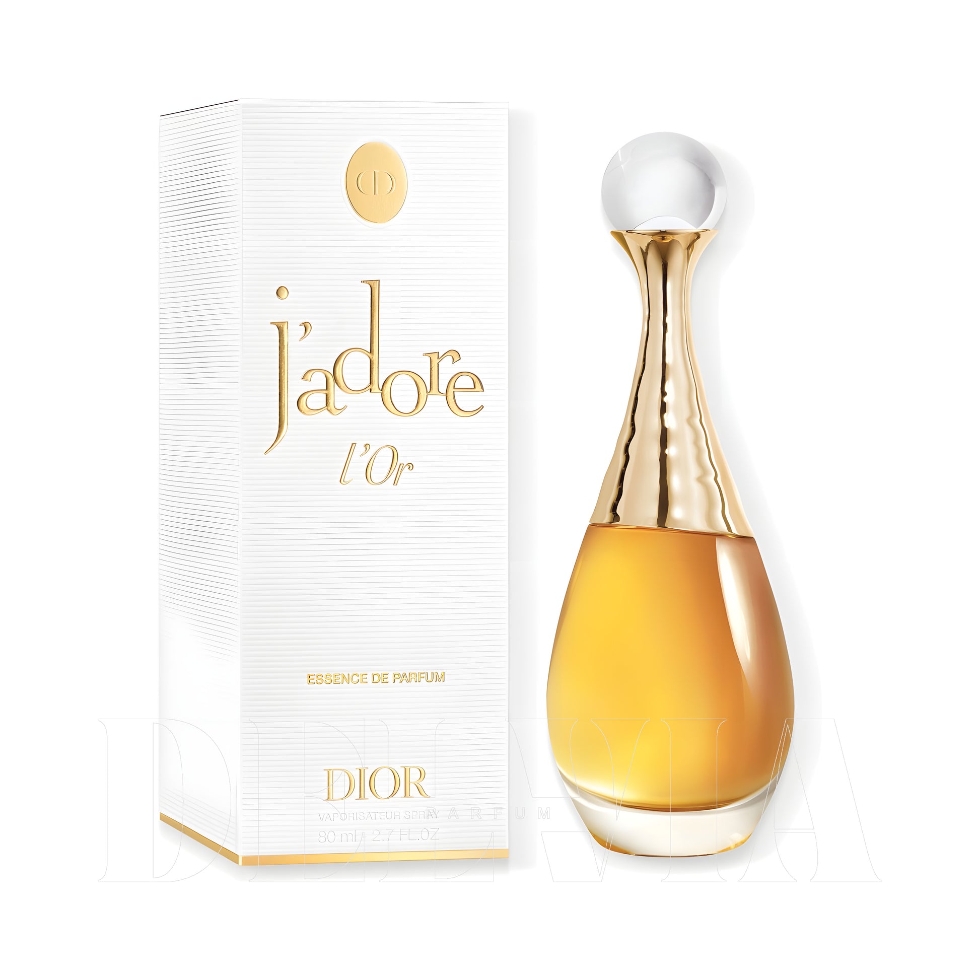 Dior J Adore L Or Essence De Perfume 3 ml dekant parfüm — kutu ve şişe görseli