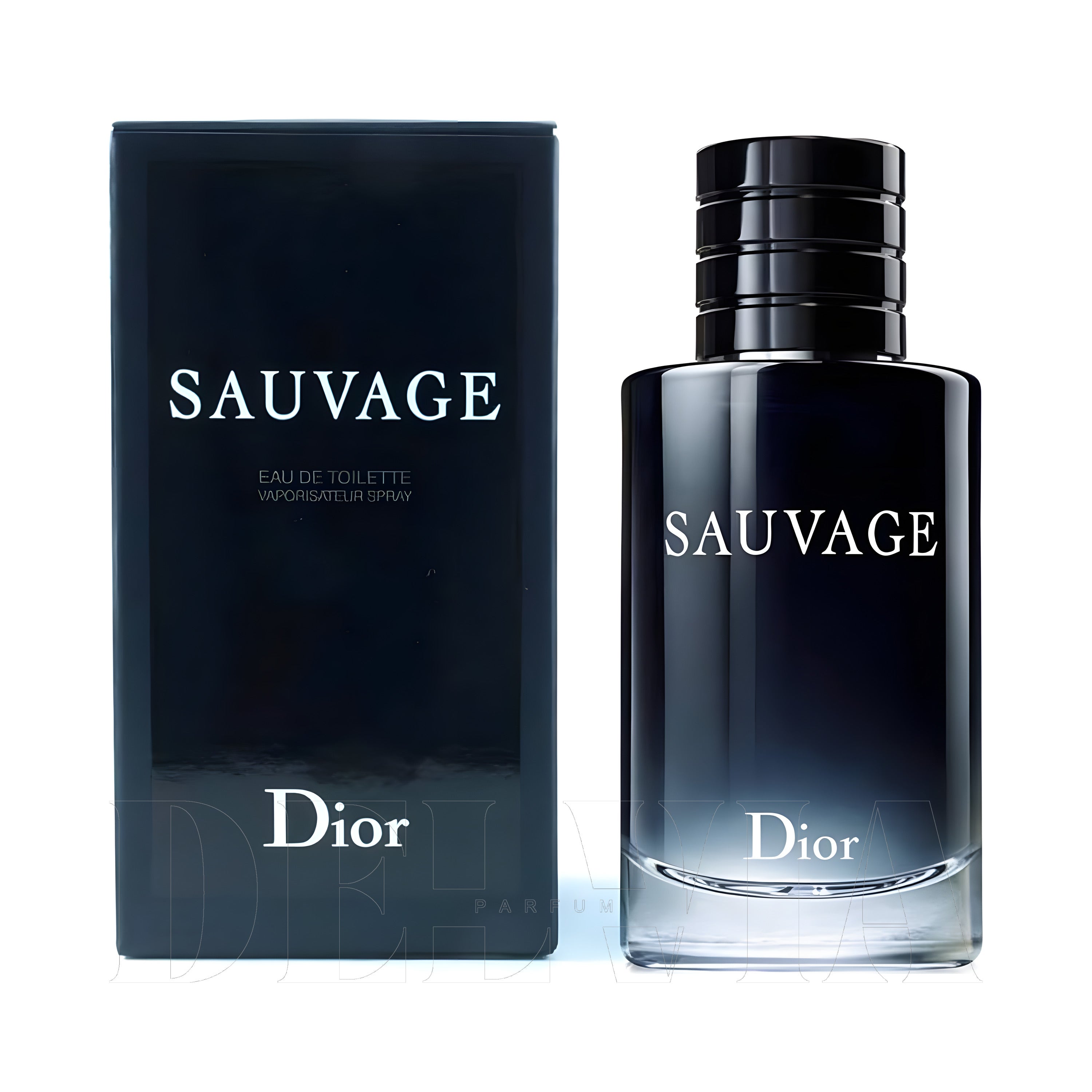 Dior Sauvage 15 ml dekant parfüm — kutu ve şişe görseli