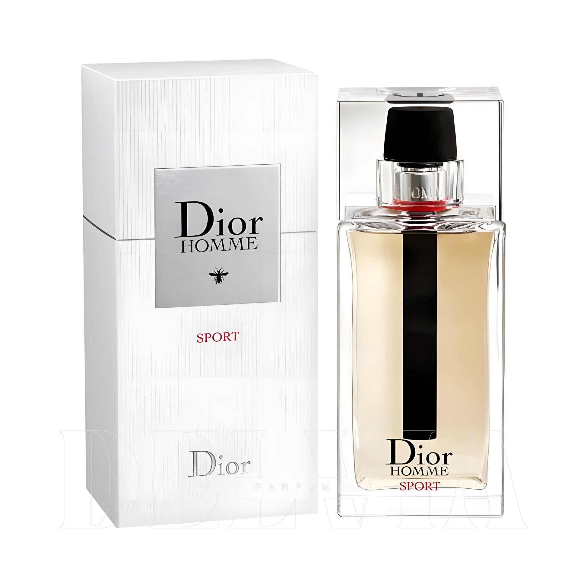 Dior Sport 1 ml dekant parfüm — kutu ve şişe görseli