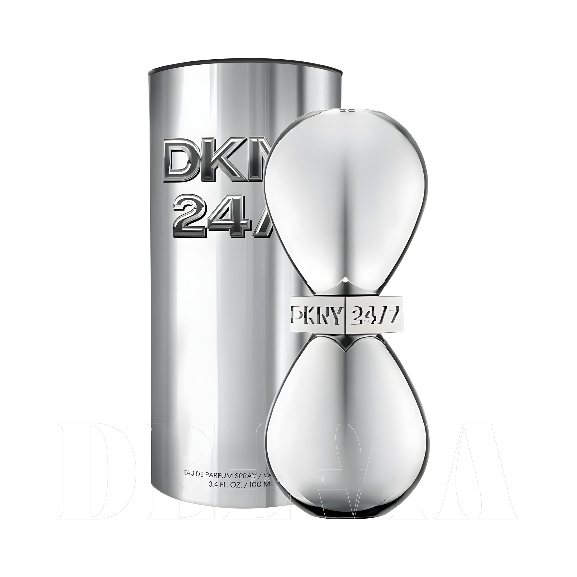 Dkny 24 7 30 ml dekant parfüm — kutu ve şişe görseli