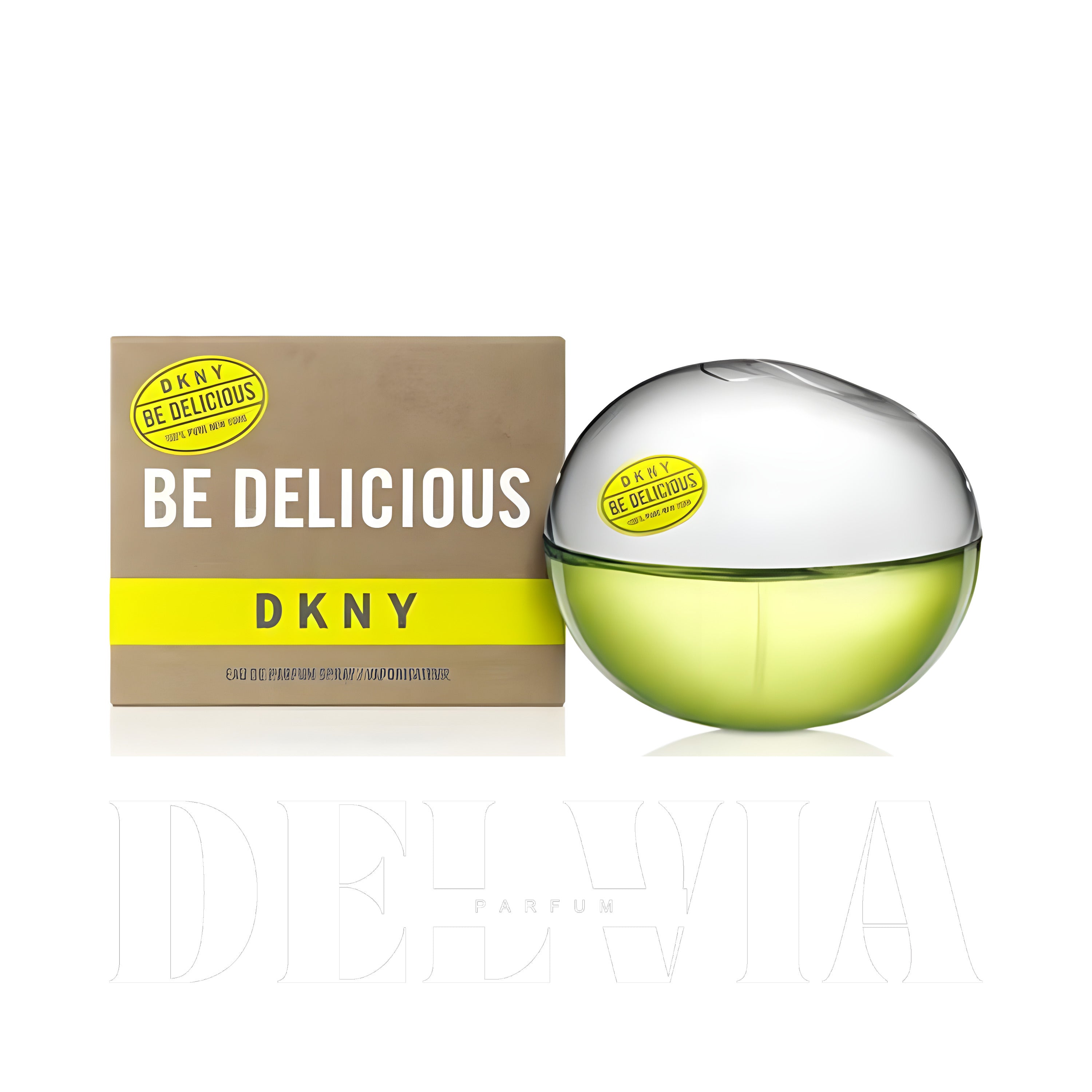 Dkny Be Delicious 3 ml dekant parfüm — kutu ve şişe görseli