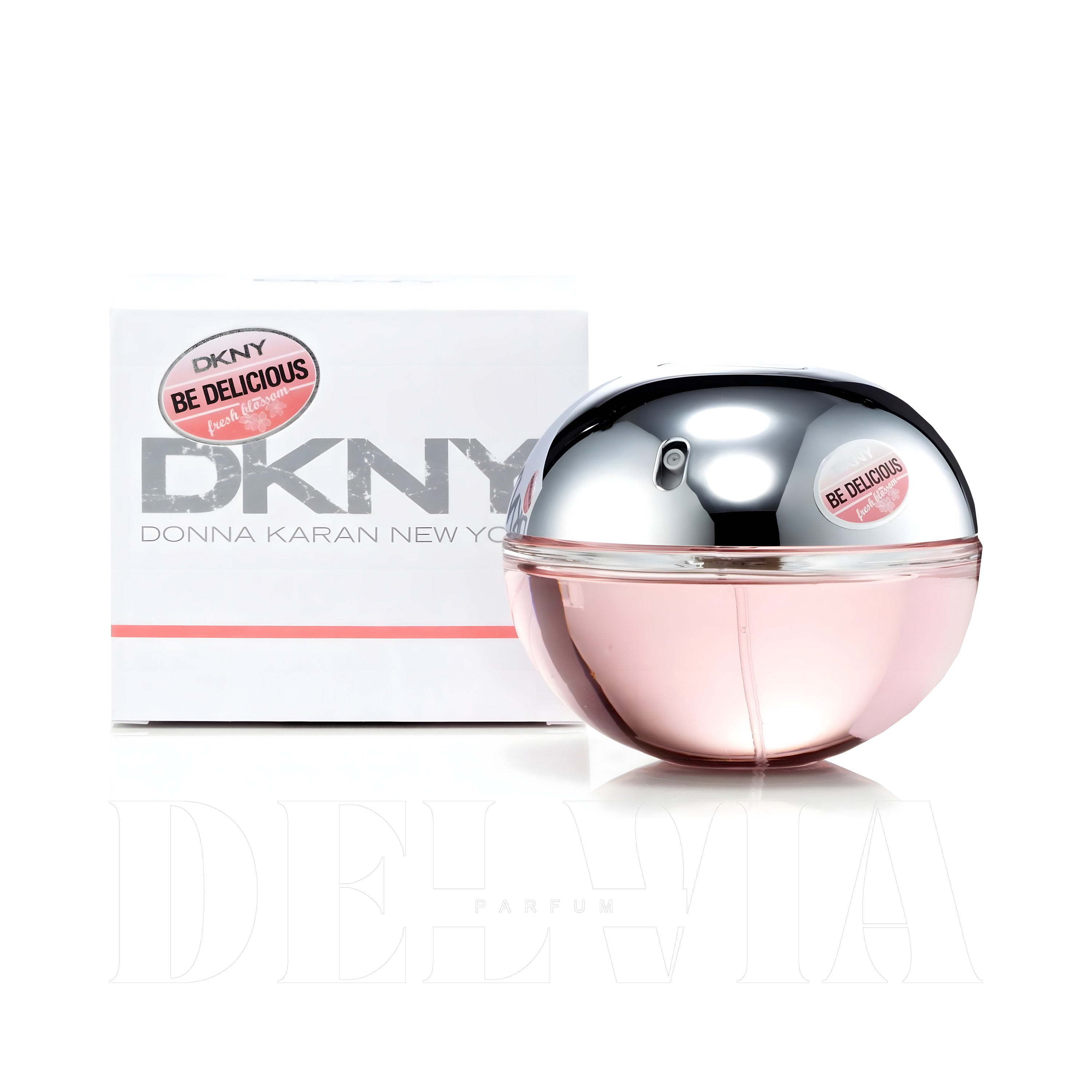 Dkny Be Delicious Fresh Blossom 8 ml dekant parfüm — kutu ve şişe görseli