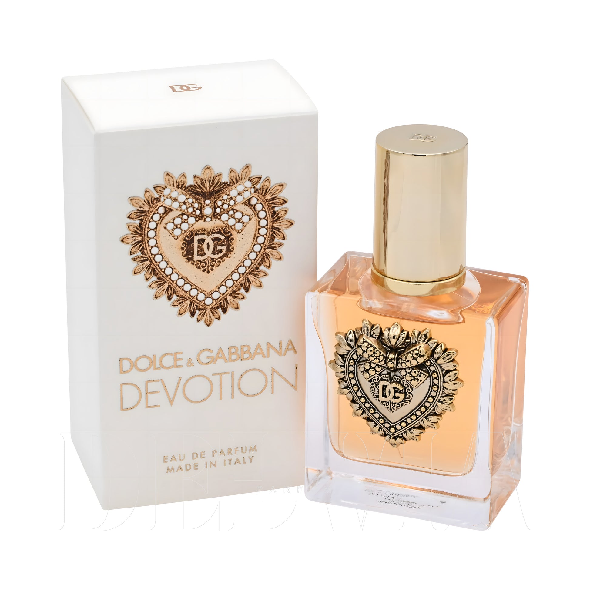 Dolce Gabbana Devotion Araba Kokusu — kutu ve şişe görseli