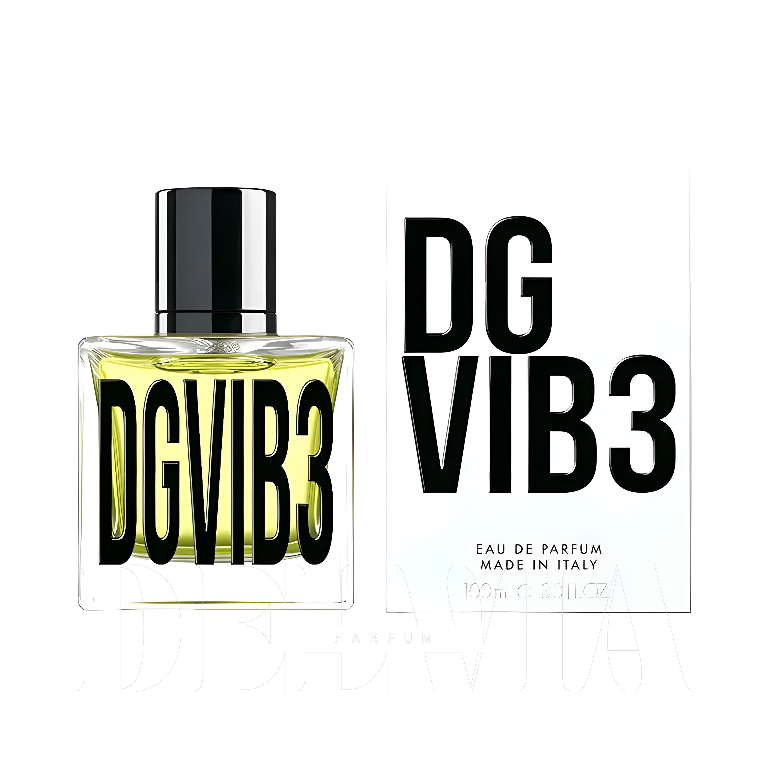 Dolce Gabbana Dg Vib3 Tam Boy Parfum — kutu ve şişe görseli