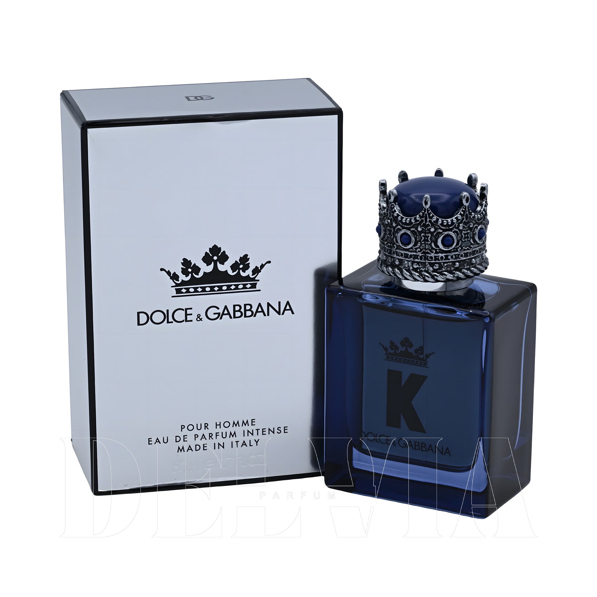 Dolce Gabbana K Intense 5 ml dekant parfüm — kutu ve şişe görseli