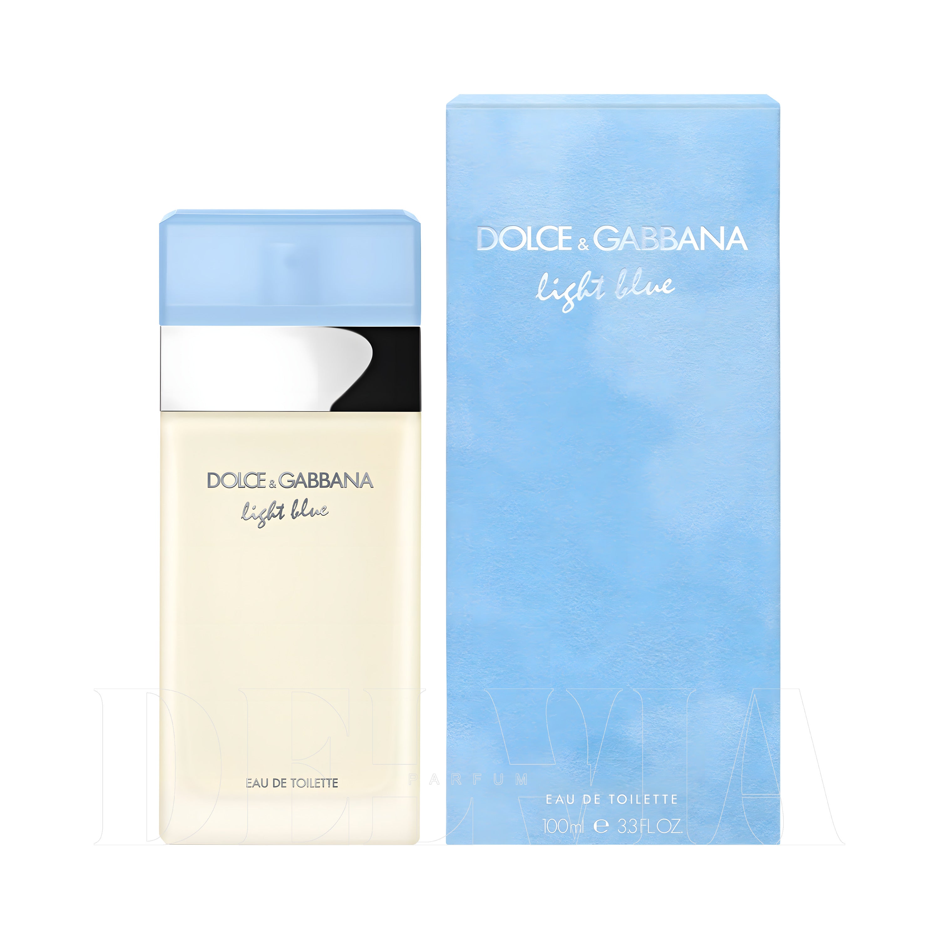 Dolce Gabbana Light Blue Tam Boy Parfum — kutu ve şişe görseli