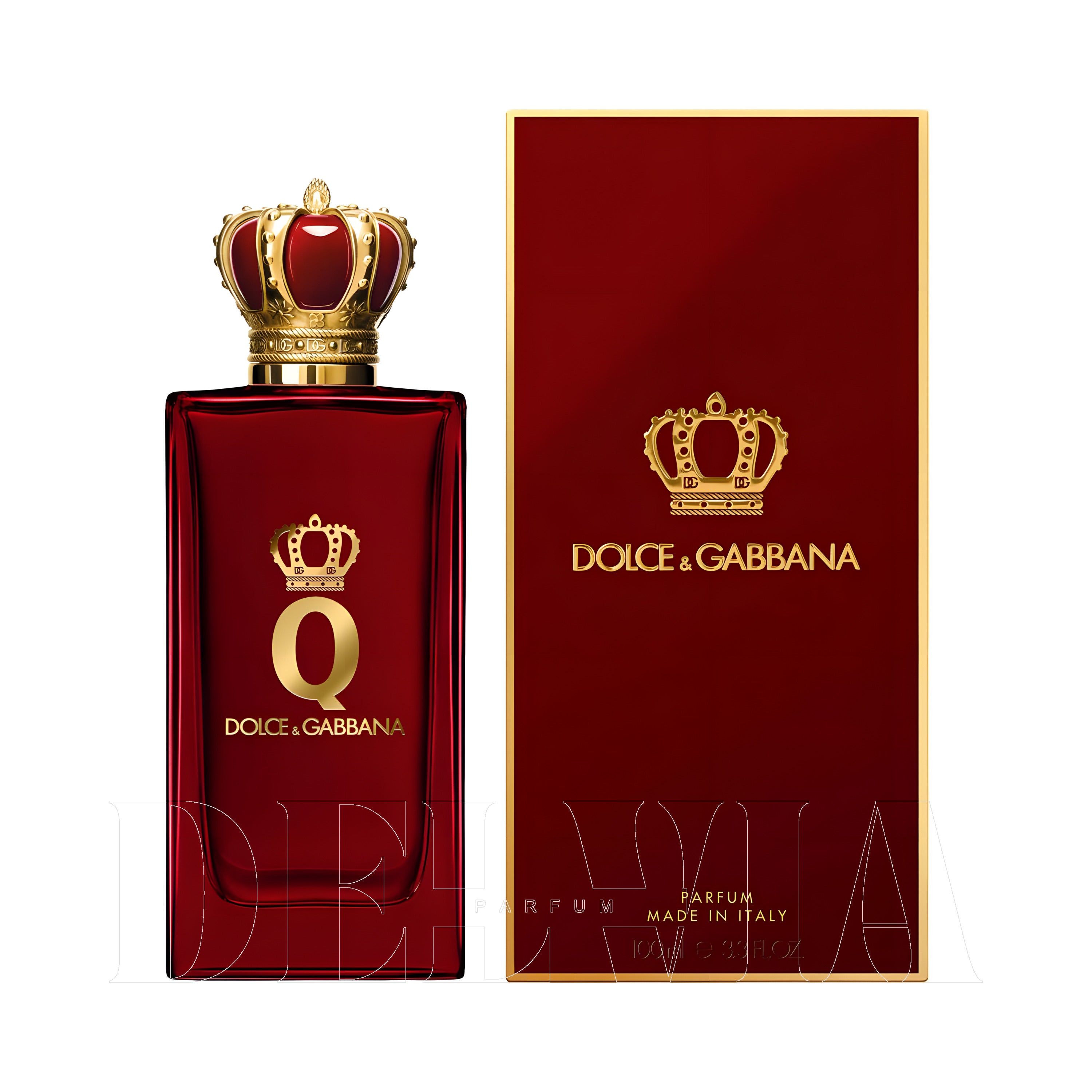 Dolce Gabbana Q Parfum Oda Kokusu — kutu ve şişe görseli