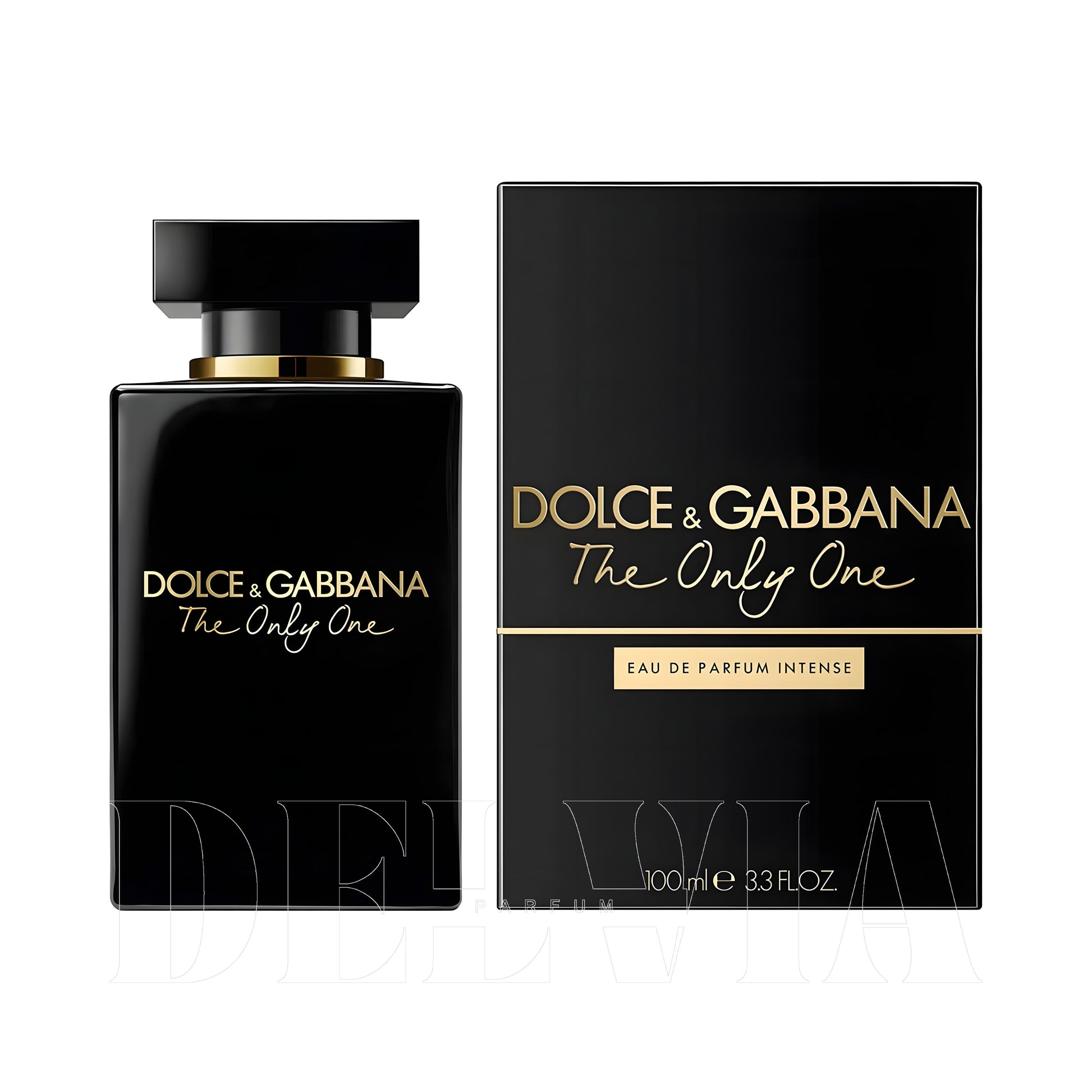 Dolce Gabbana The Only One Intense 3 ml dekant parfüm — kutu ve şişe görseli