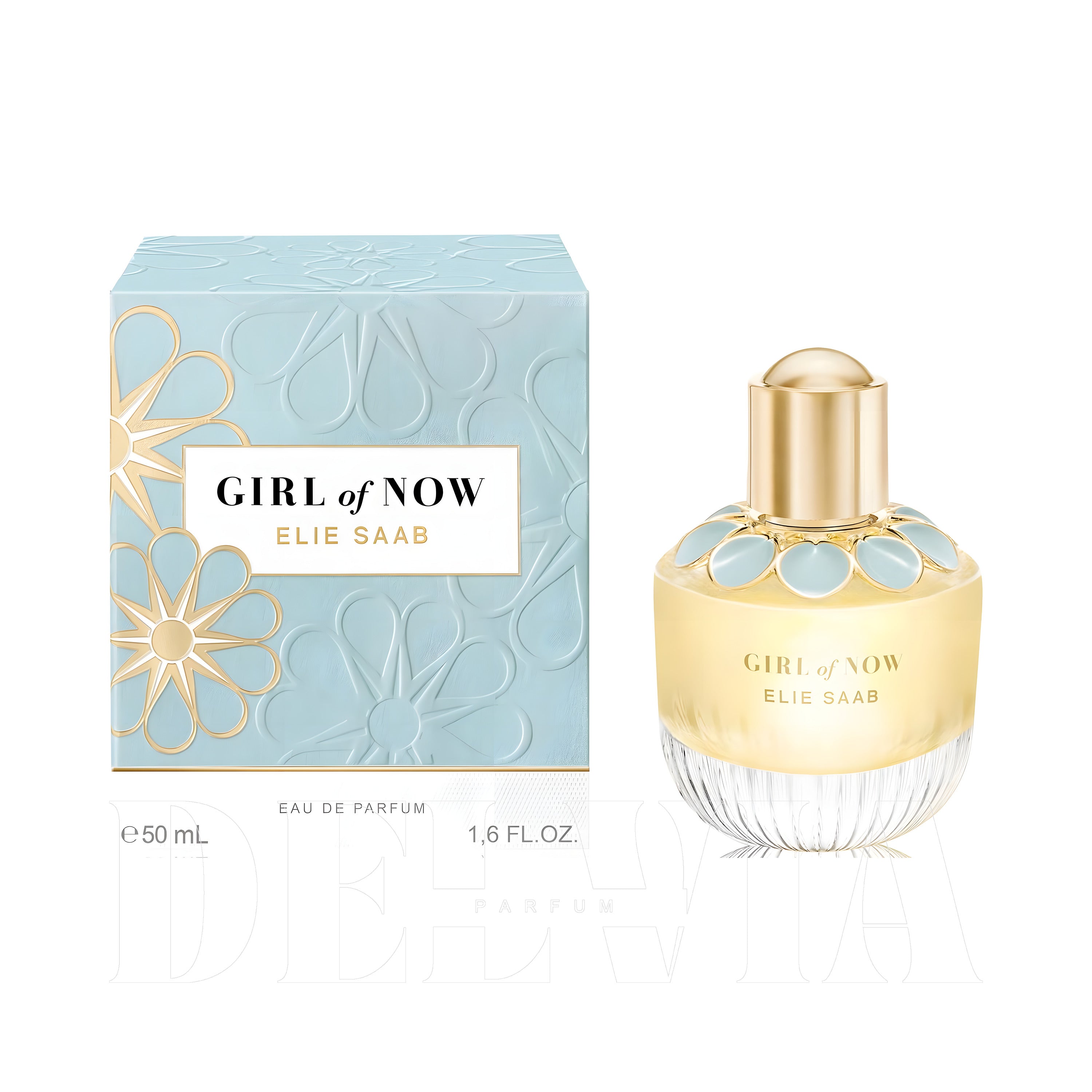 Elie Saab Girl Of Now 2 ml dekant parfüm — kutu ve şişe görseli