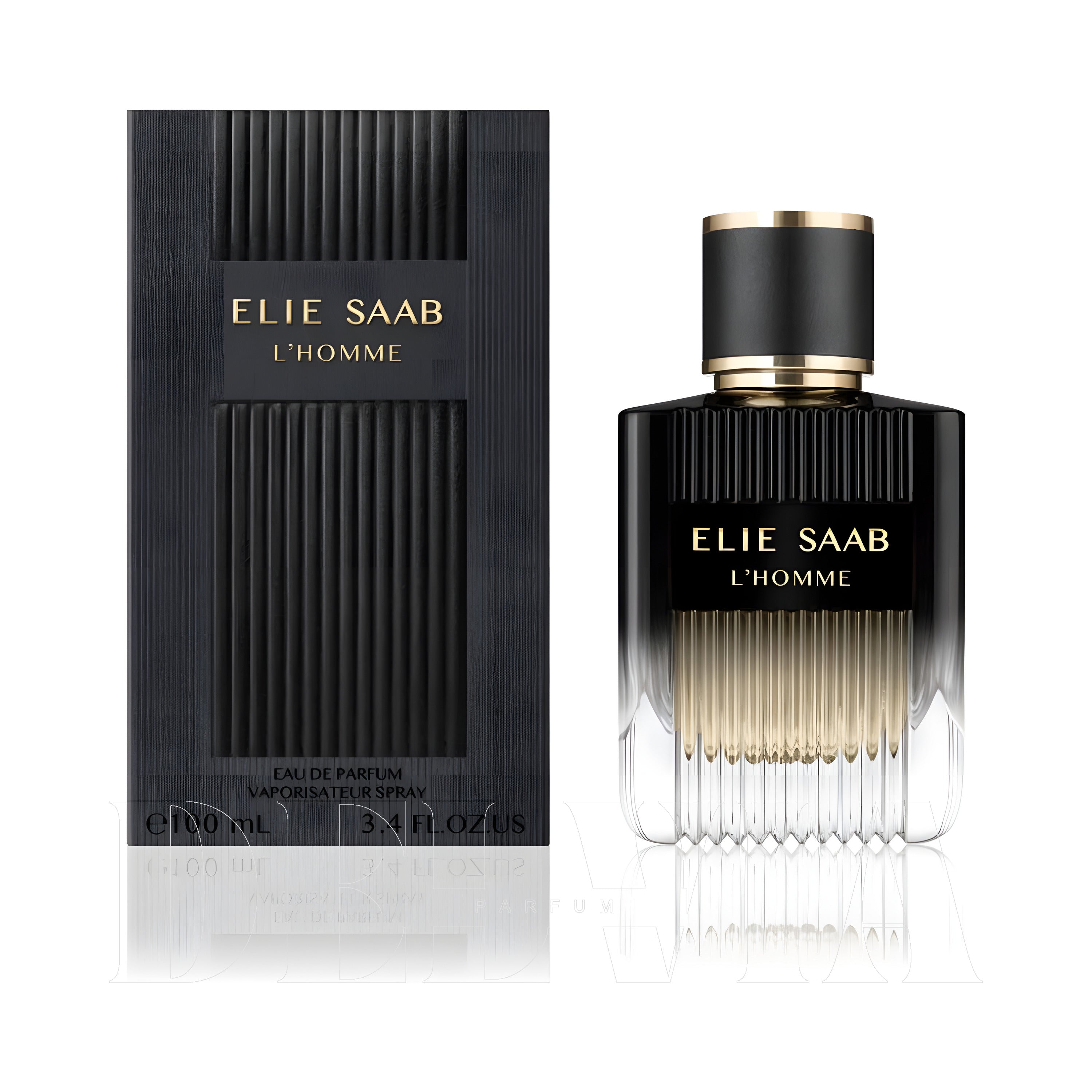 Elie Saab L Homme 15 ml dekant parfüm — kutu ve şişe görseli