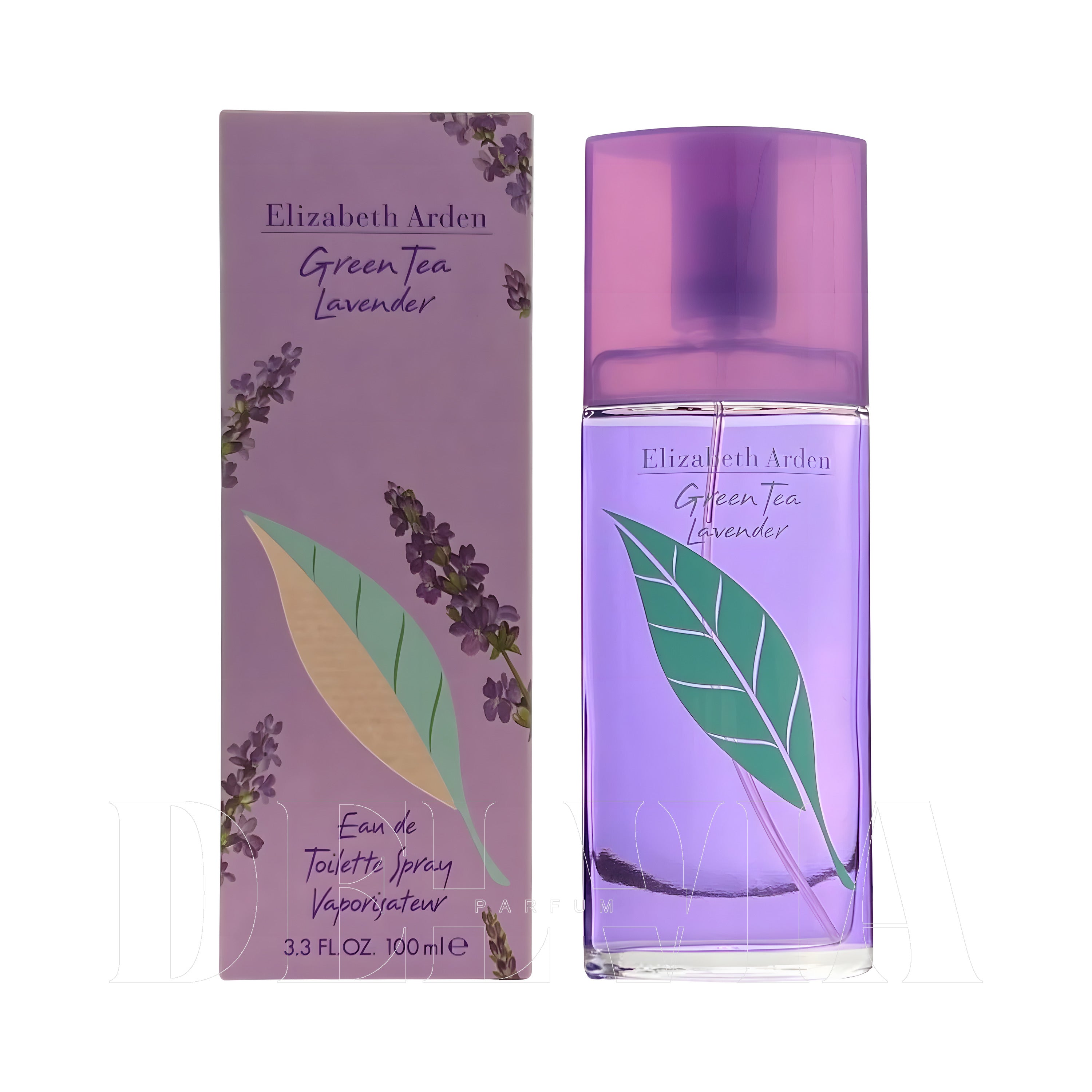 Elizabeth Arden Green Tea Lavender Araba Kokusu — kutu ve şişe görseli