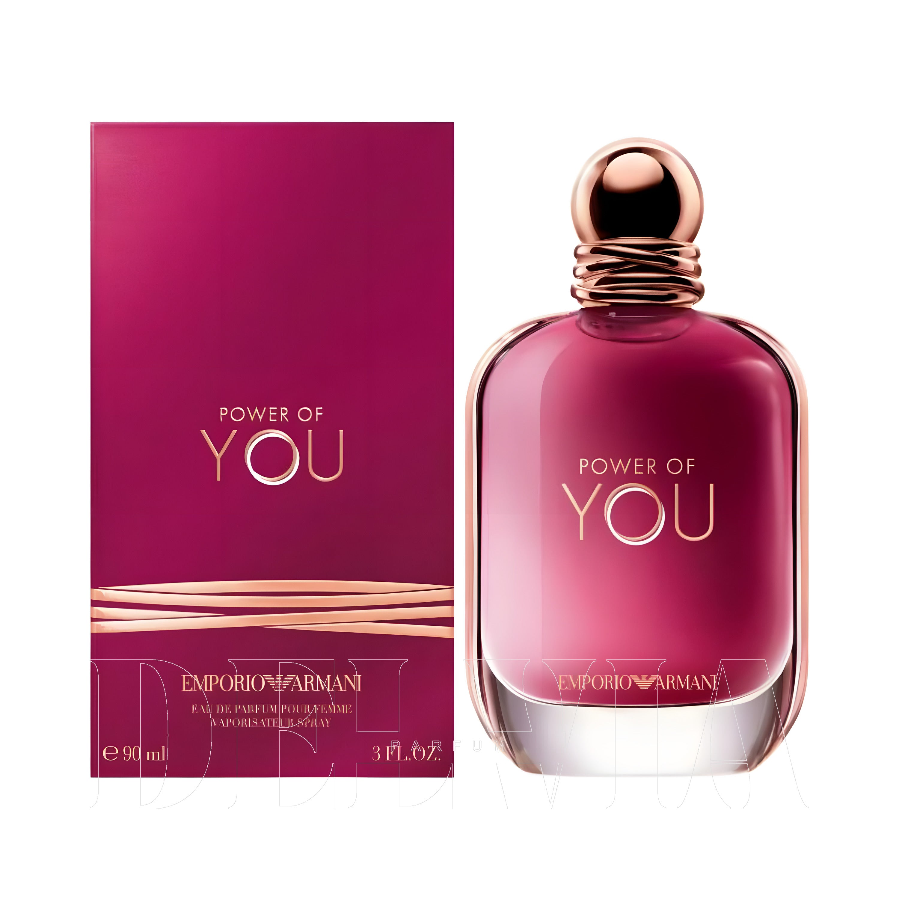 Emporio Armani Power Of You 8 ml dekant parfüm — kutu ve şişe görseli