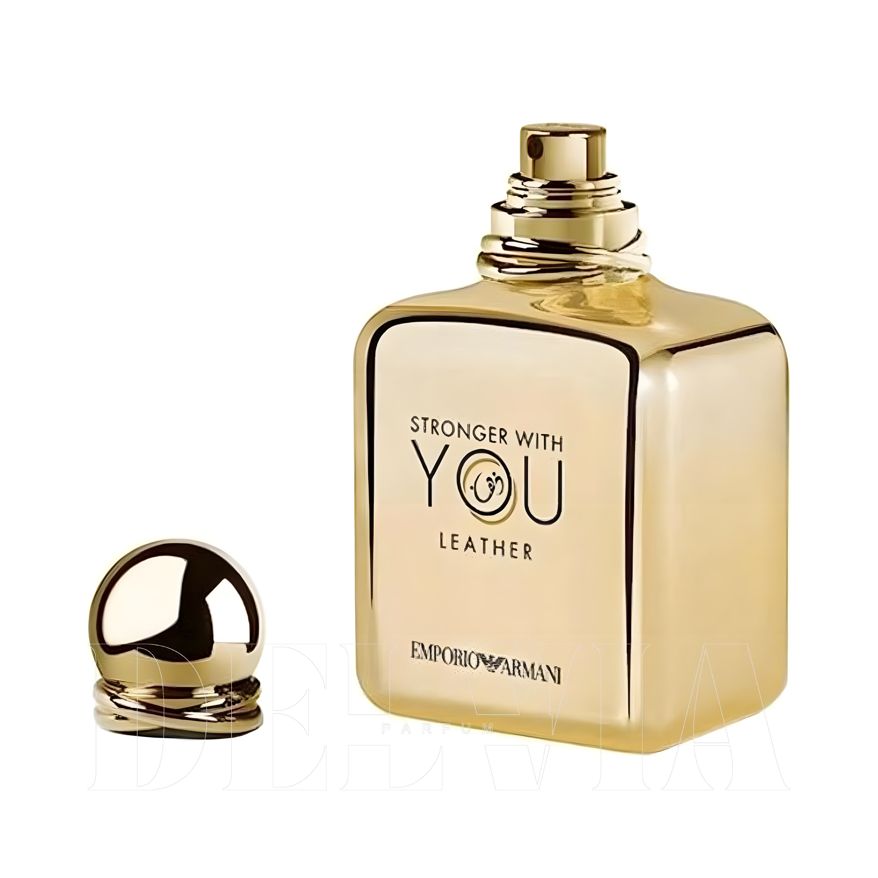 Emporio Armani Strongher With You Leather 1 ml dekant parfüm — şişe görseli