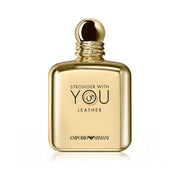 Emporio Armani Strongher With You Leather 2 ml dekant parfüm — şişe görseli