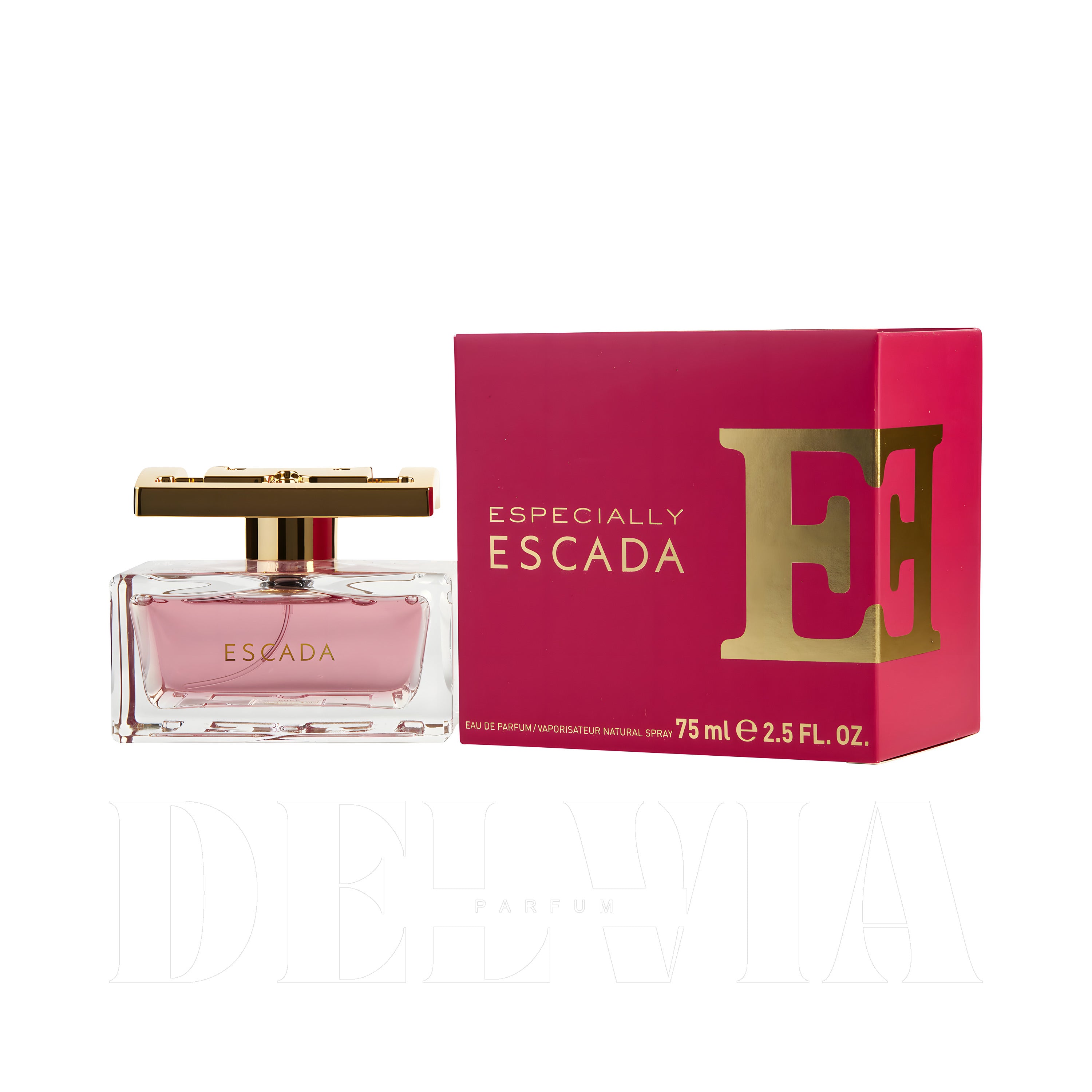 Escada Especially 15 ml dekant parfüm — kutu ve şişe görseli