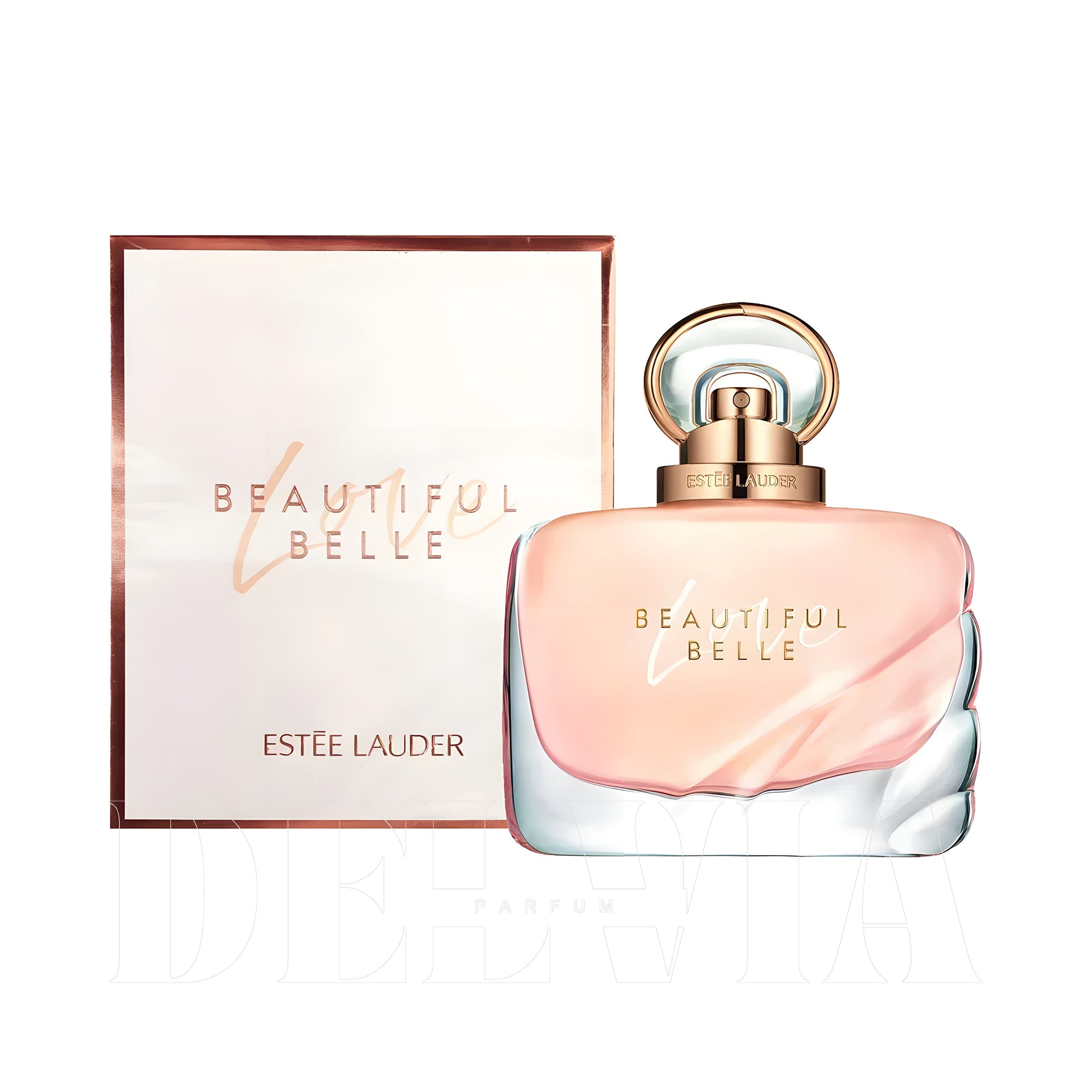 Estee Lauder Beautiful Belle 2 ml dekant parfüm — kutu ve şişe görseli