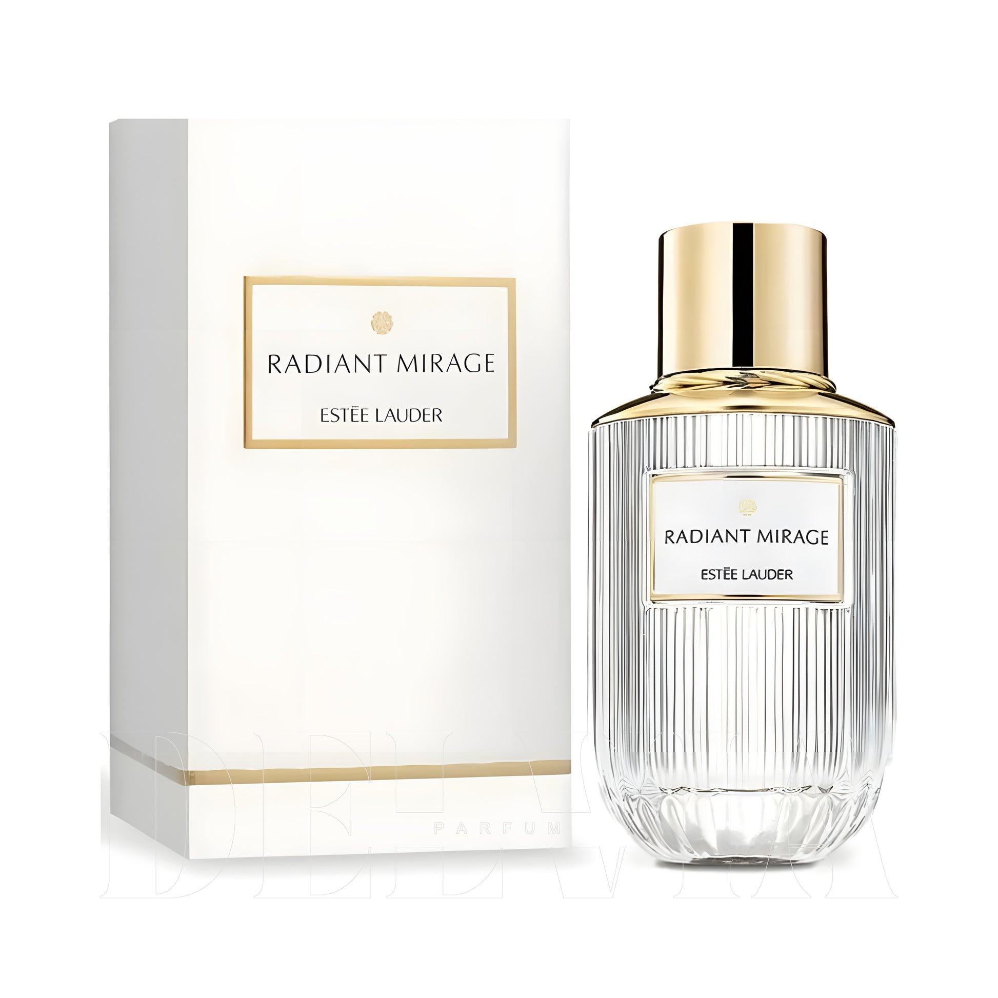 Estee Lauder Radiant Mirage Araba Kokusu — kutu ve şişe görseli