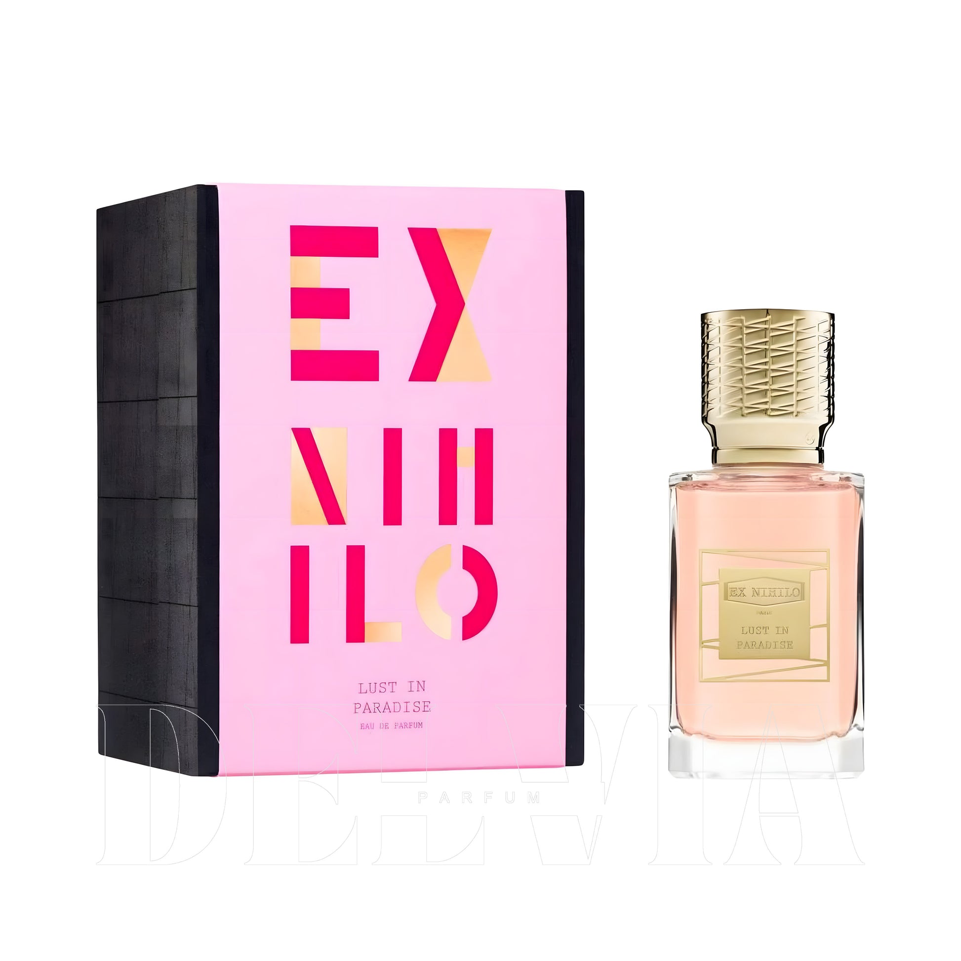 Ex Nihilo Lust In Paradise 10 ml dekant parfüm — kutu ve şişe görseli